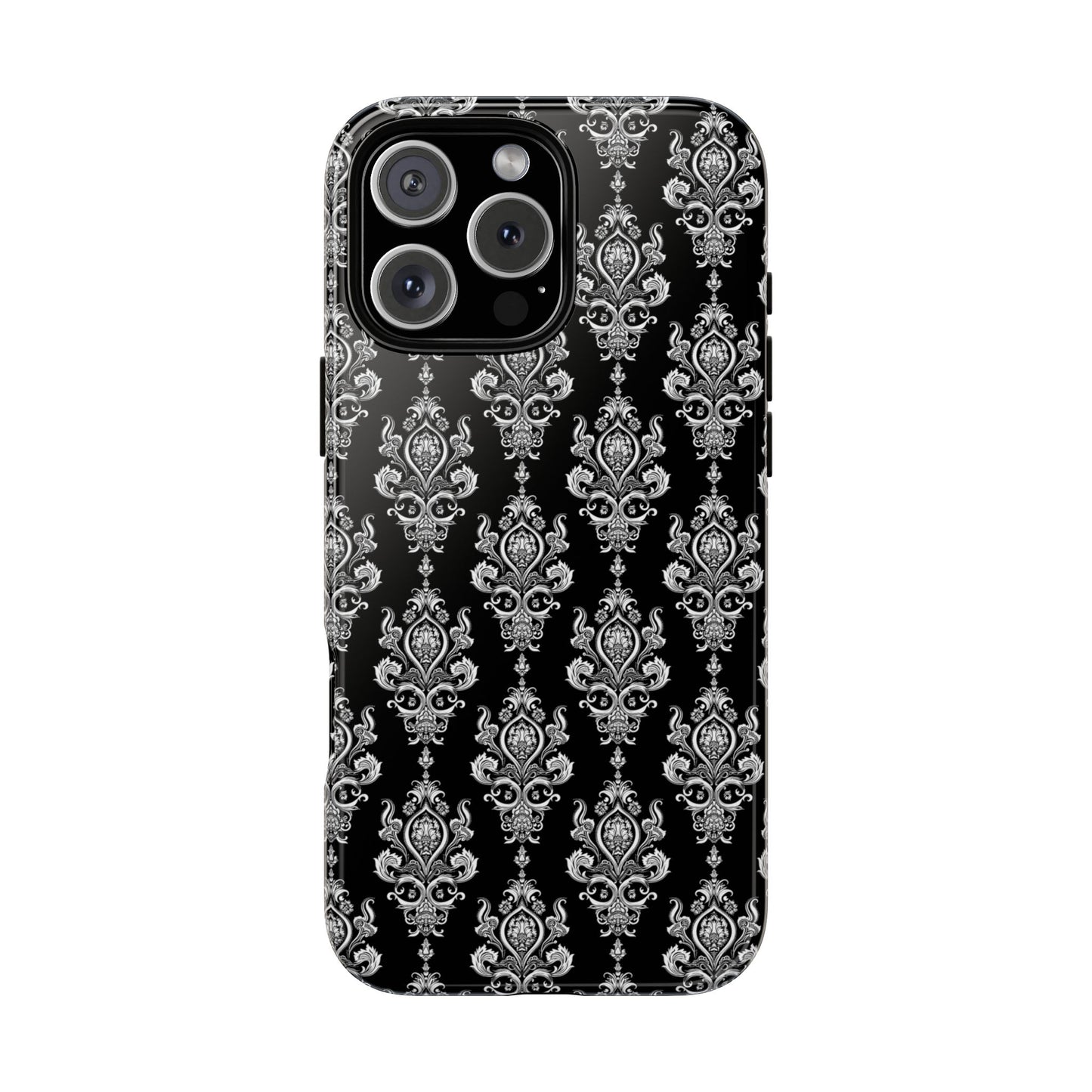 Traditional classy black and white motif from Thailande for Iphone