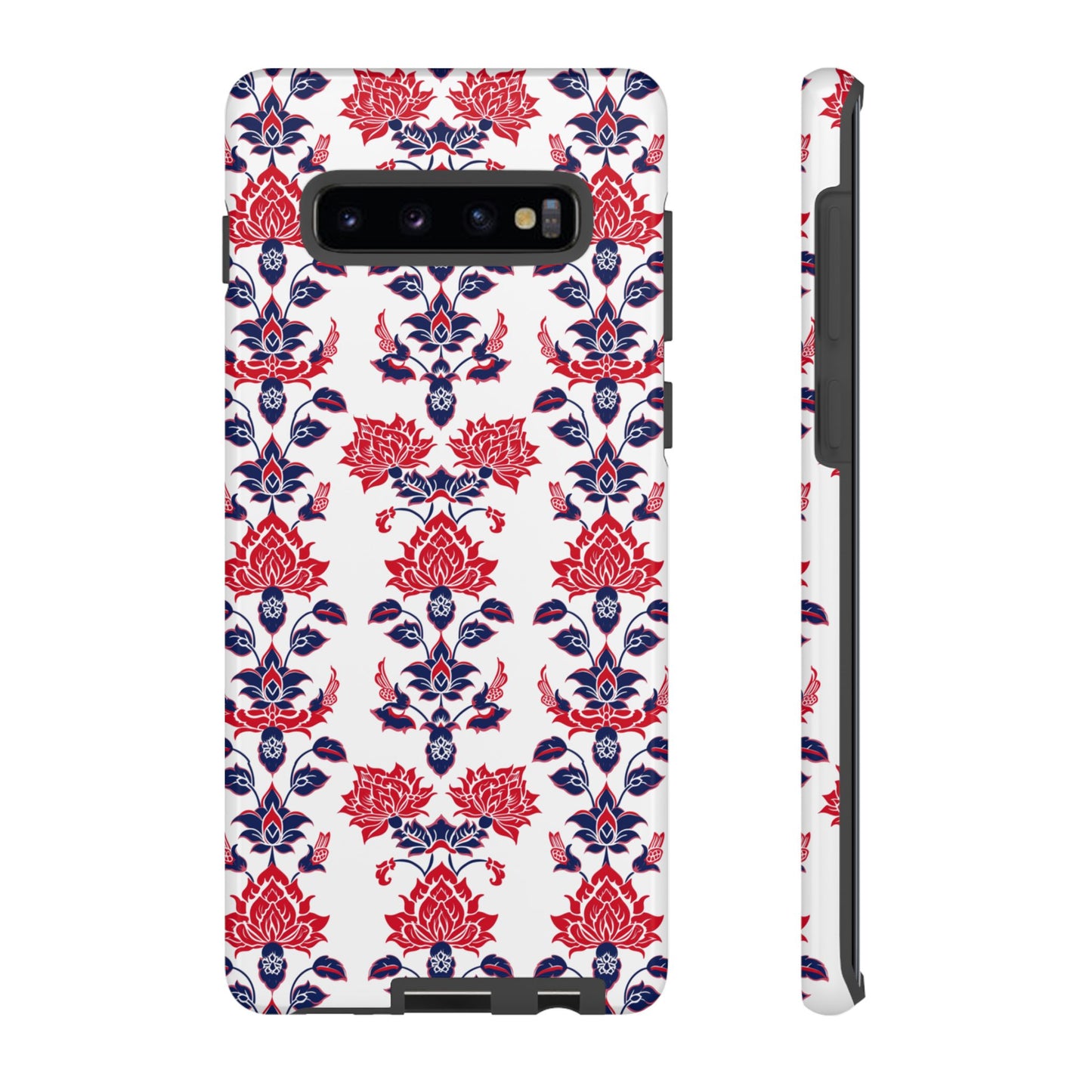 Old traditional Thai design Red on white for Galaxy
