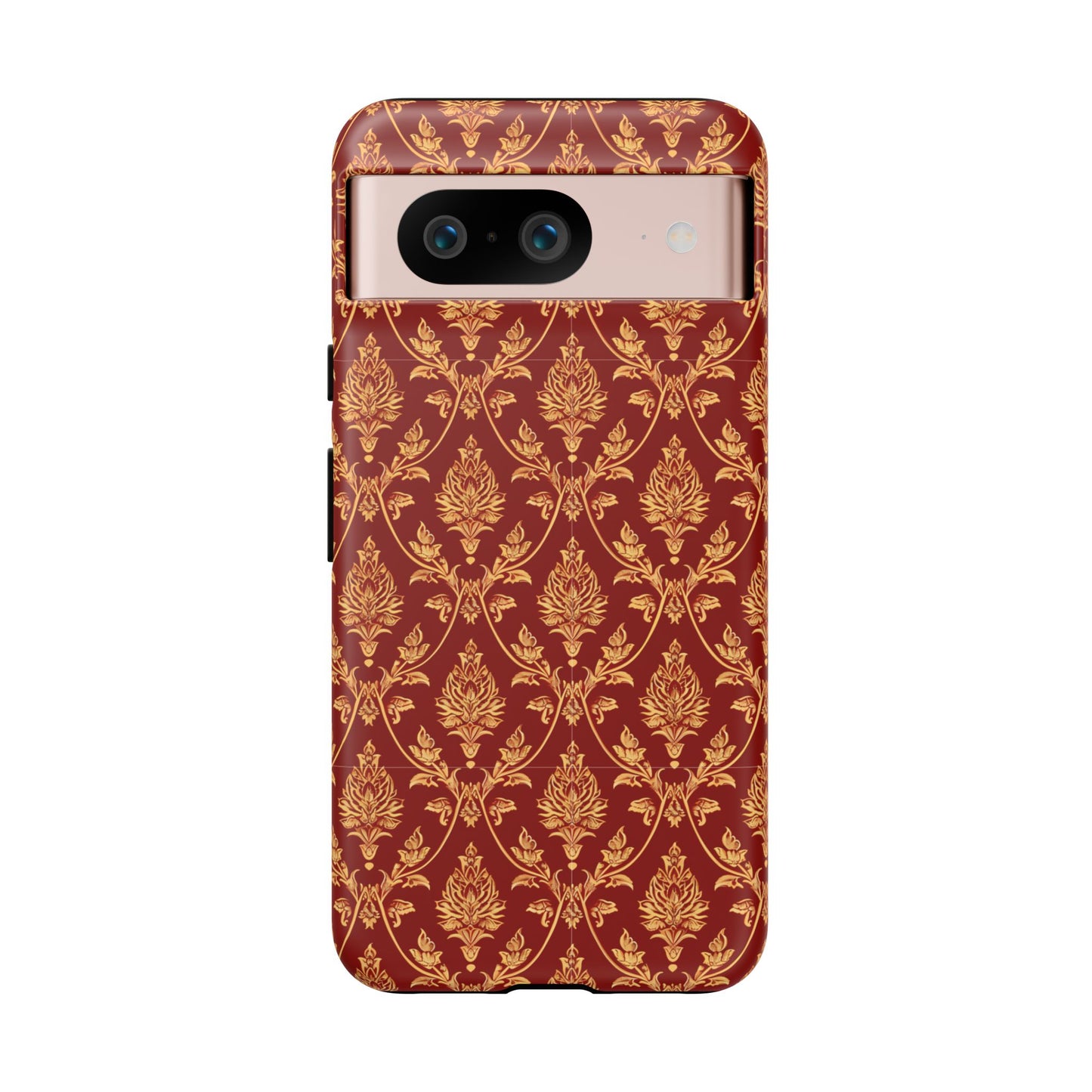Thai traditional yellow on red patterns for Pixel