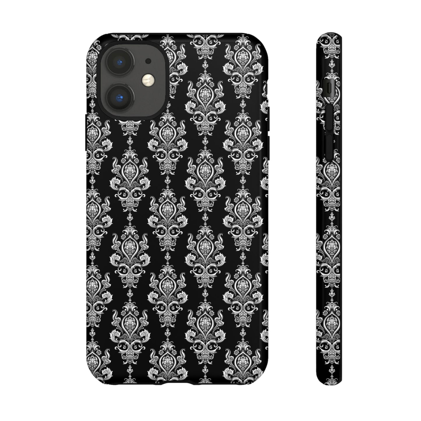 Traditional classy black and white motif from Thailande for Iphone