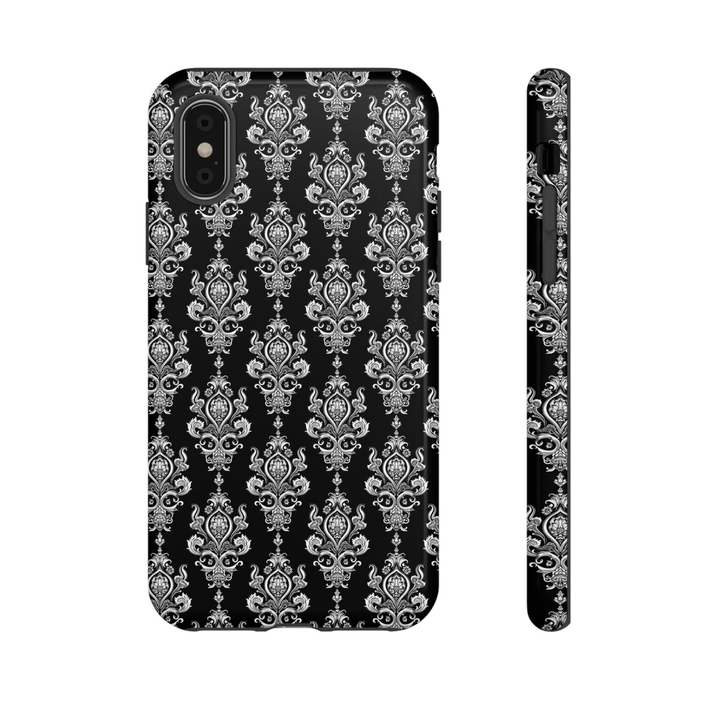 Traditional classy black and white motif from Thailande for Iphone