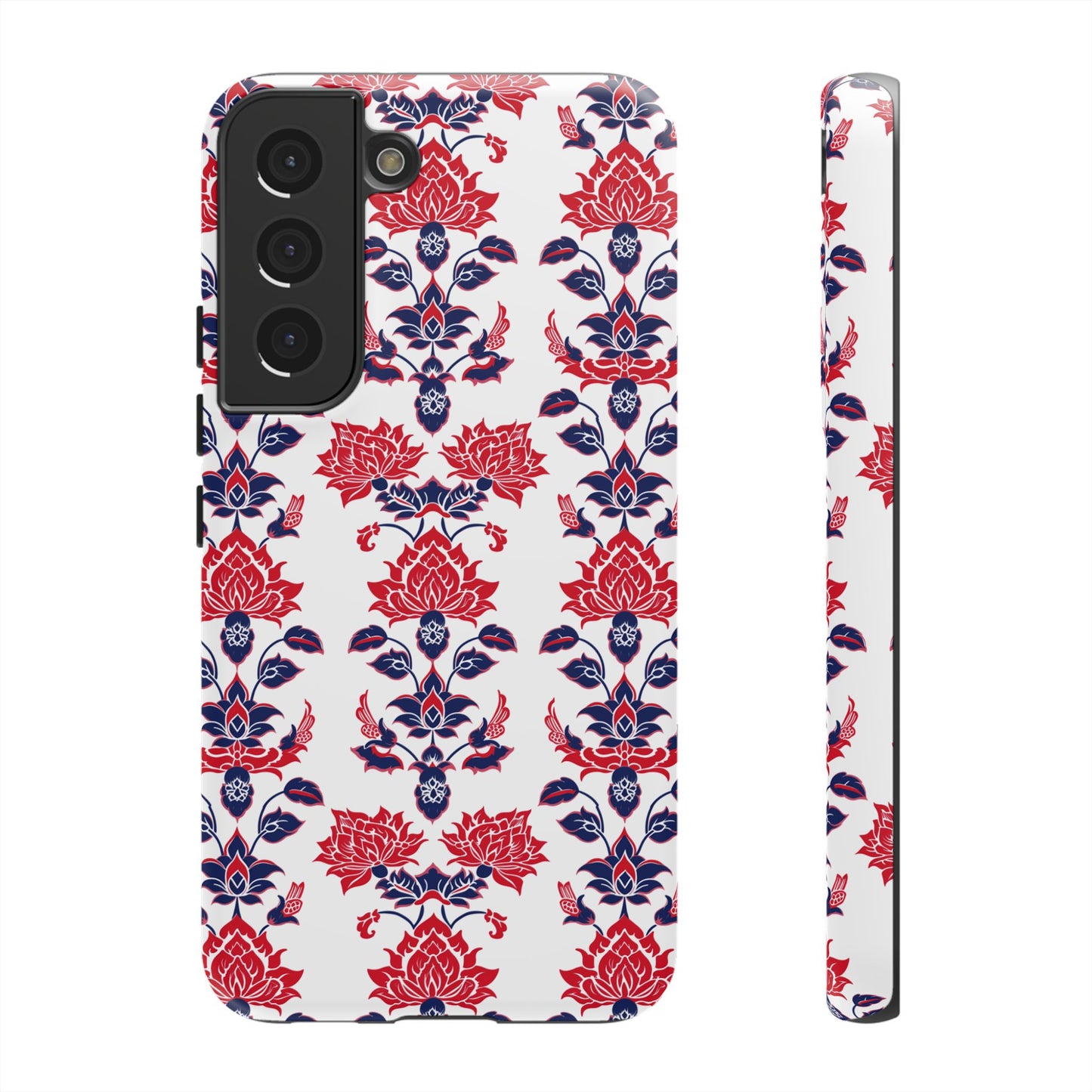 Old traditional Thai design Red on white for Galaxy