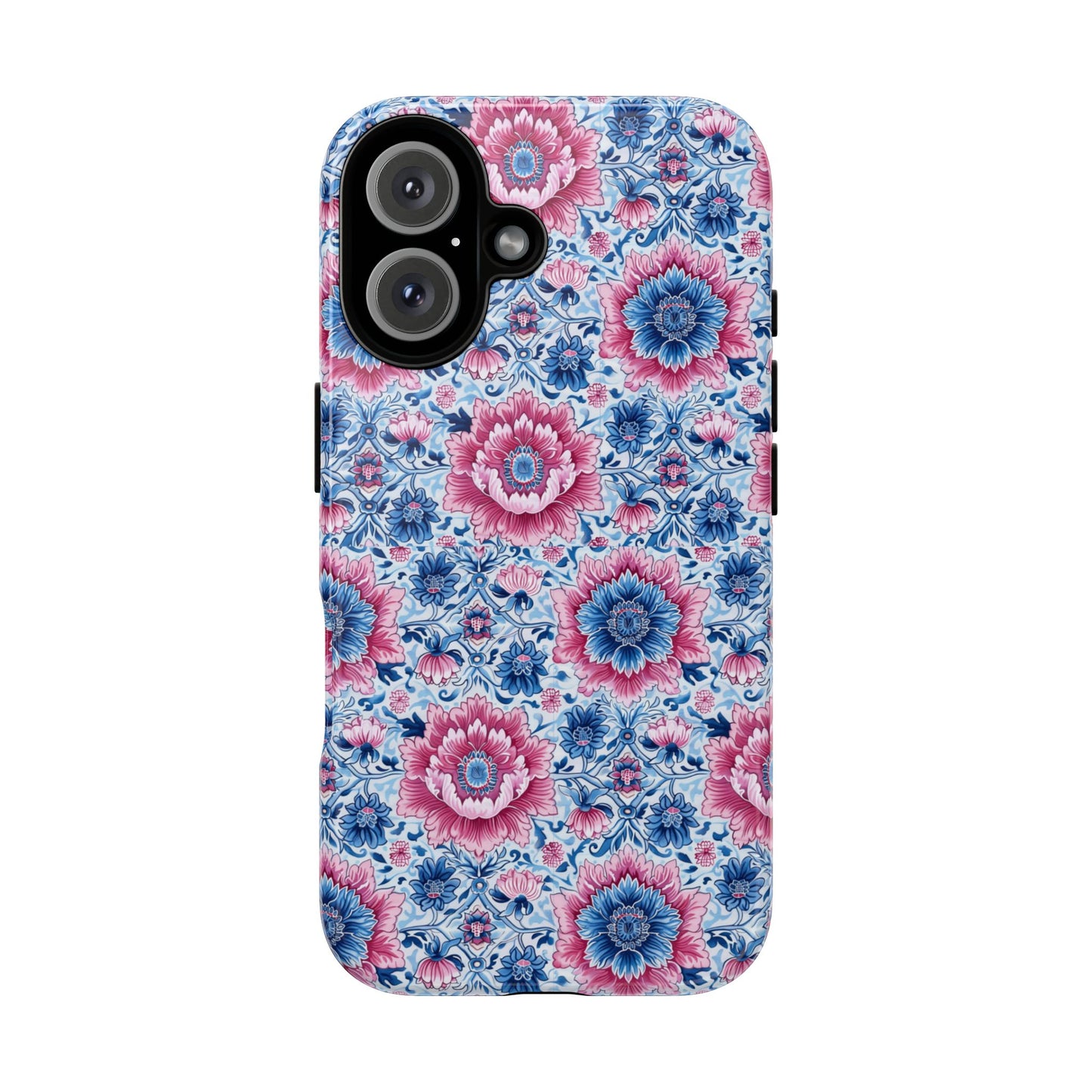Bleu and Pink LOTUS Thai motif for Iphone