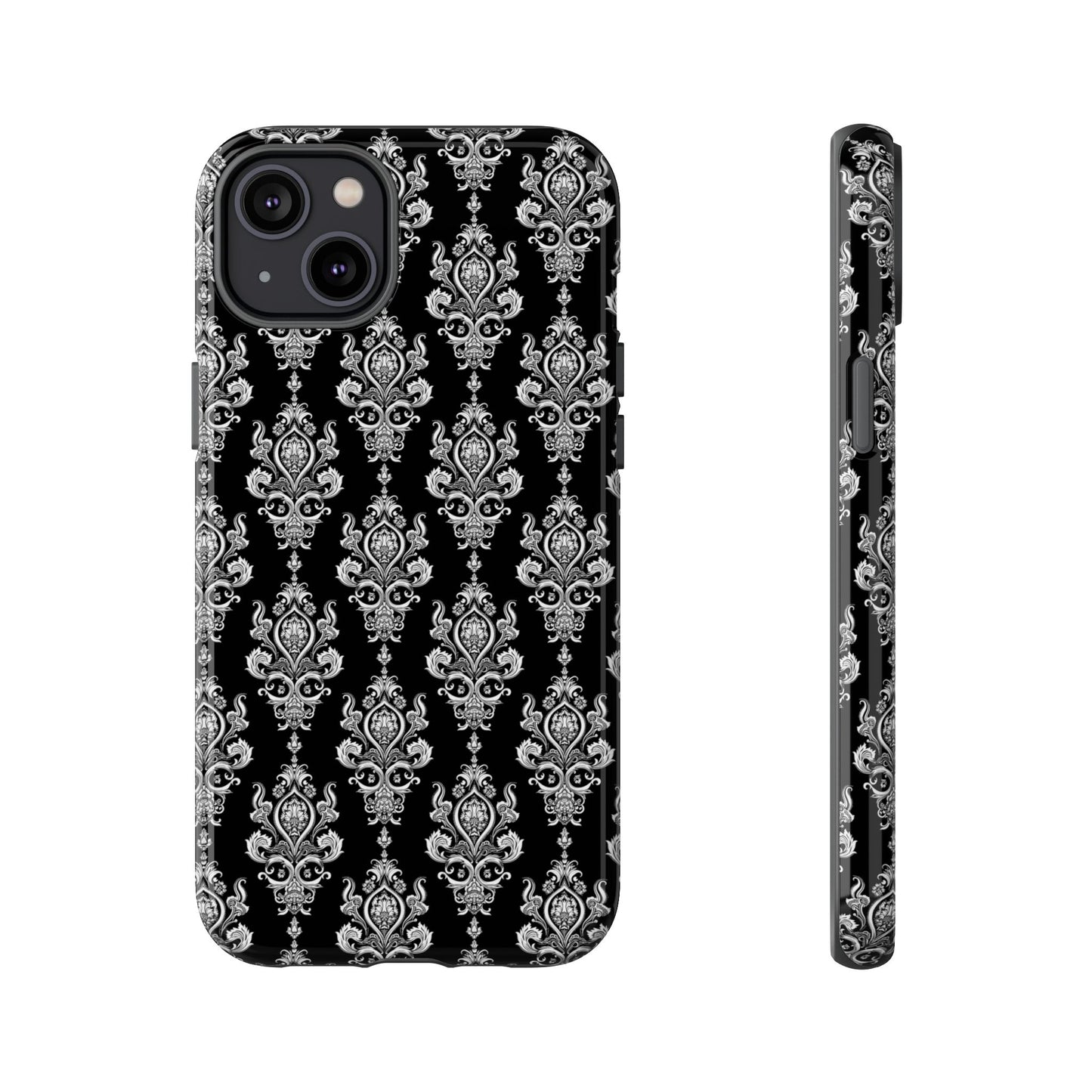Traditional classy black and white motif from Thailande for Iphone