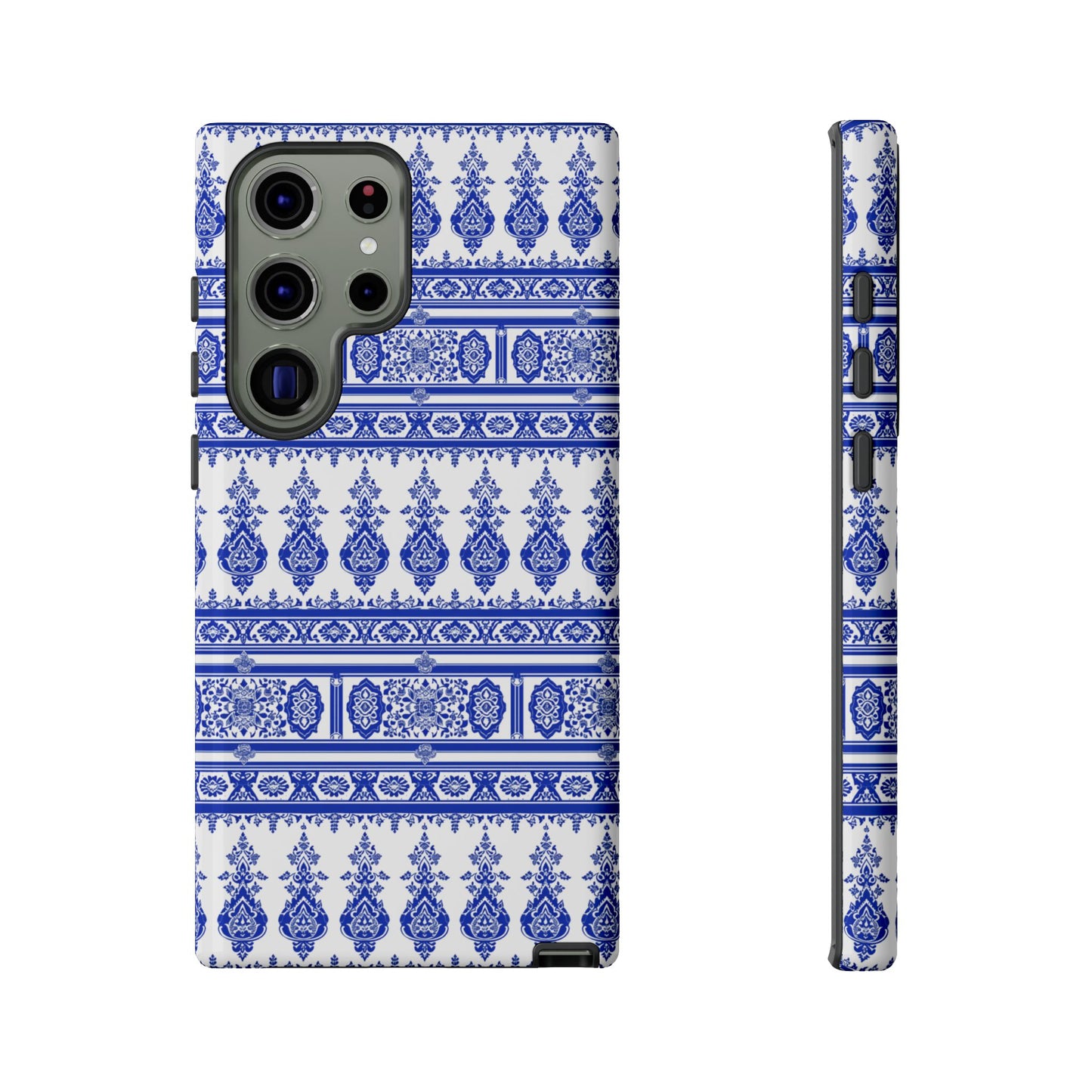 Traditional blue and white old design from Thailande Galaxy