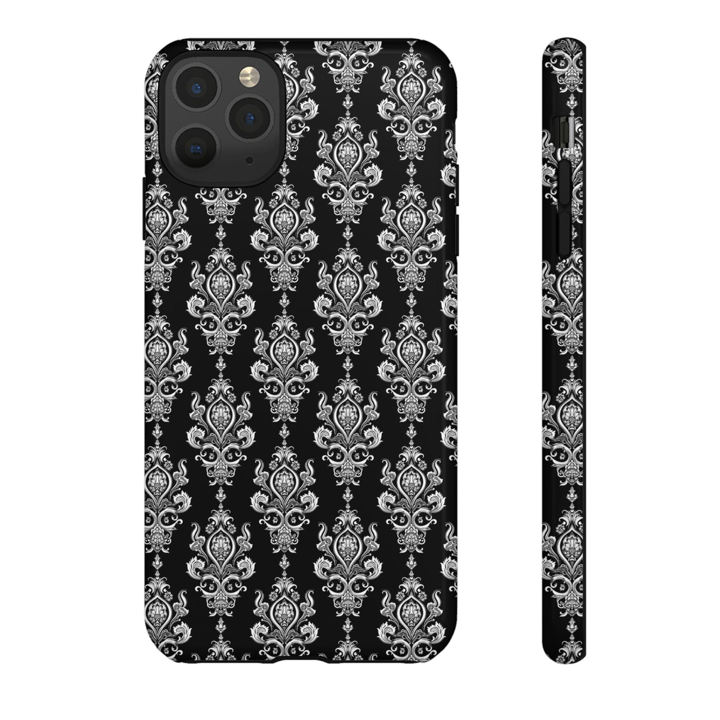 Traditional classy black and white motif from Thailande for Iphone