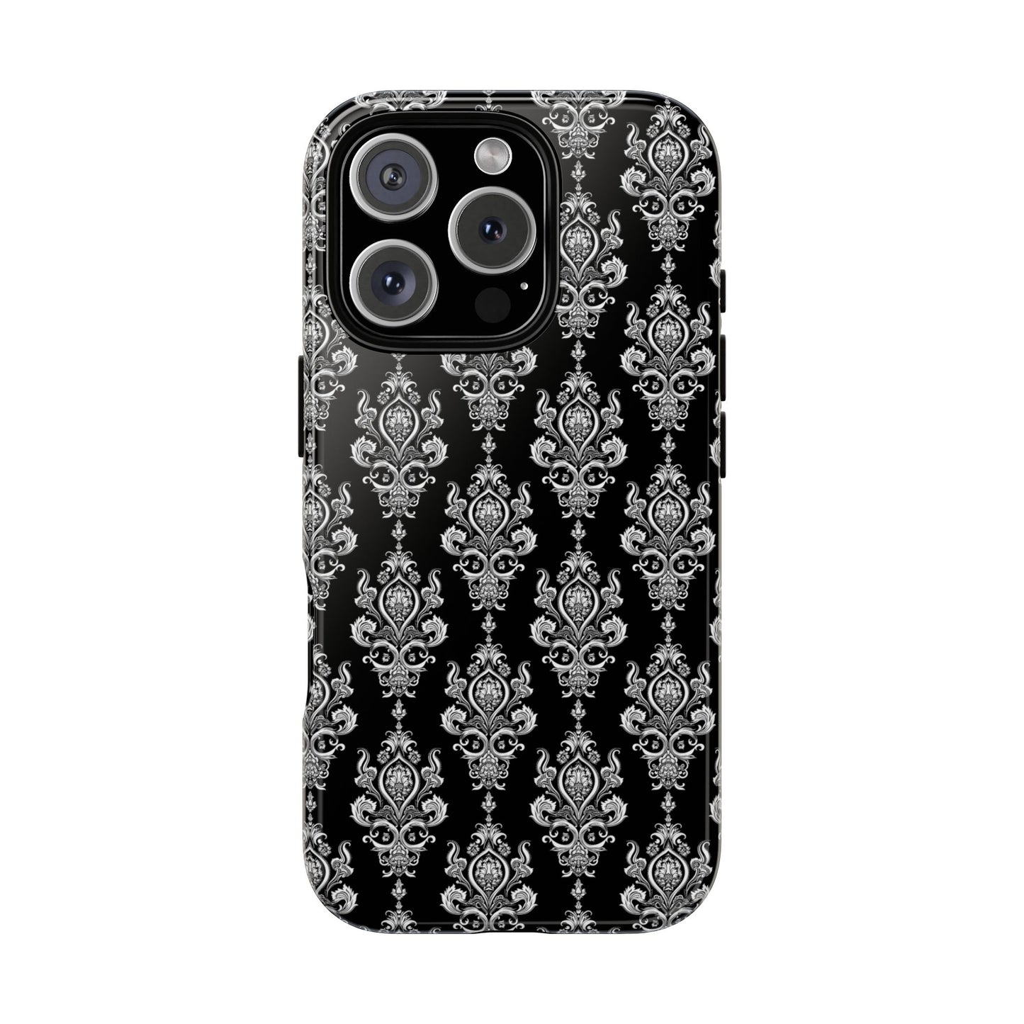 Traditional classy black and white motif from Thailande for Iphone