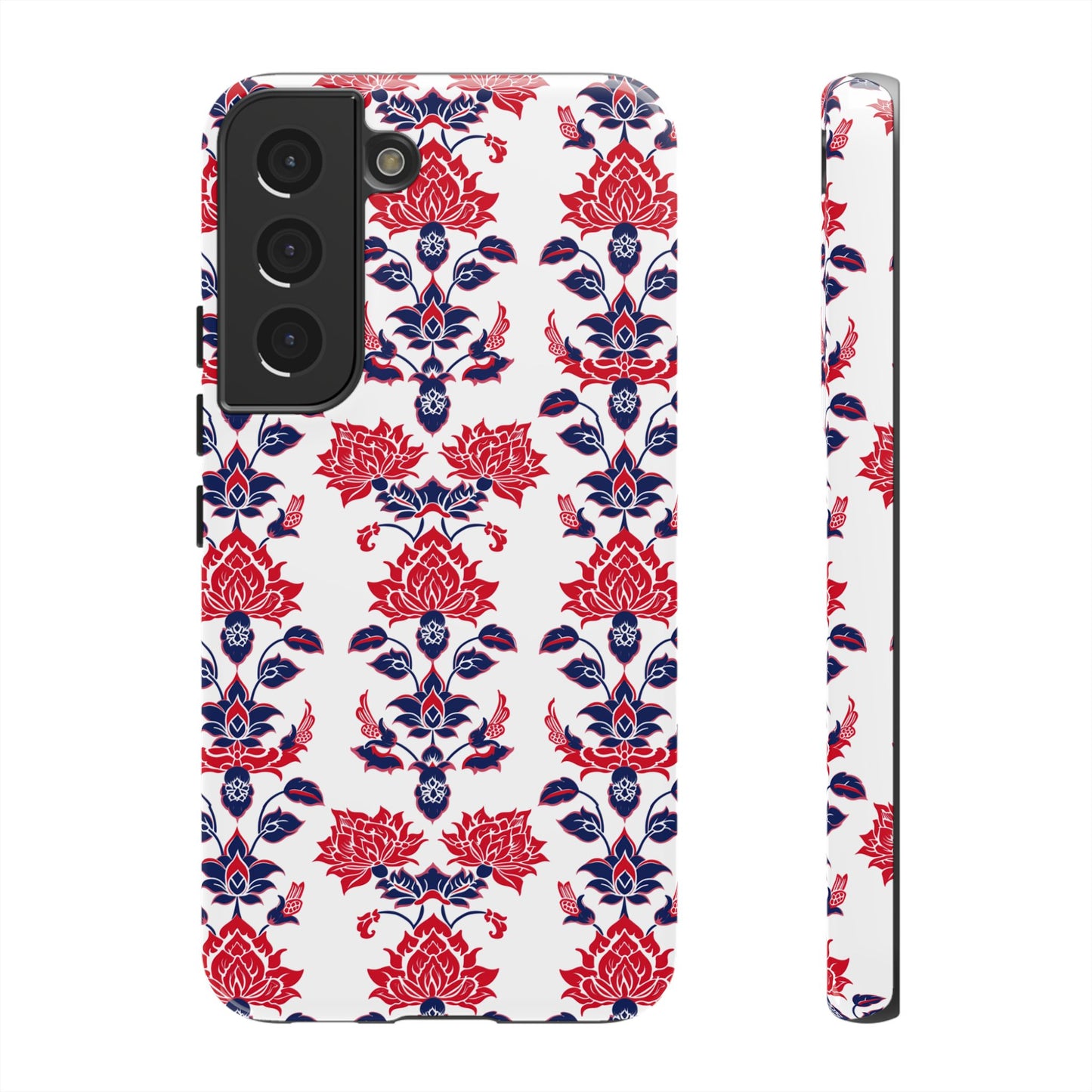 Old traditional Thai design Red on white for Galaxy