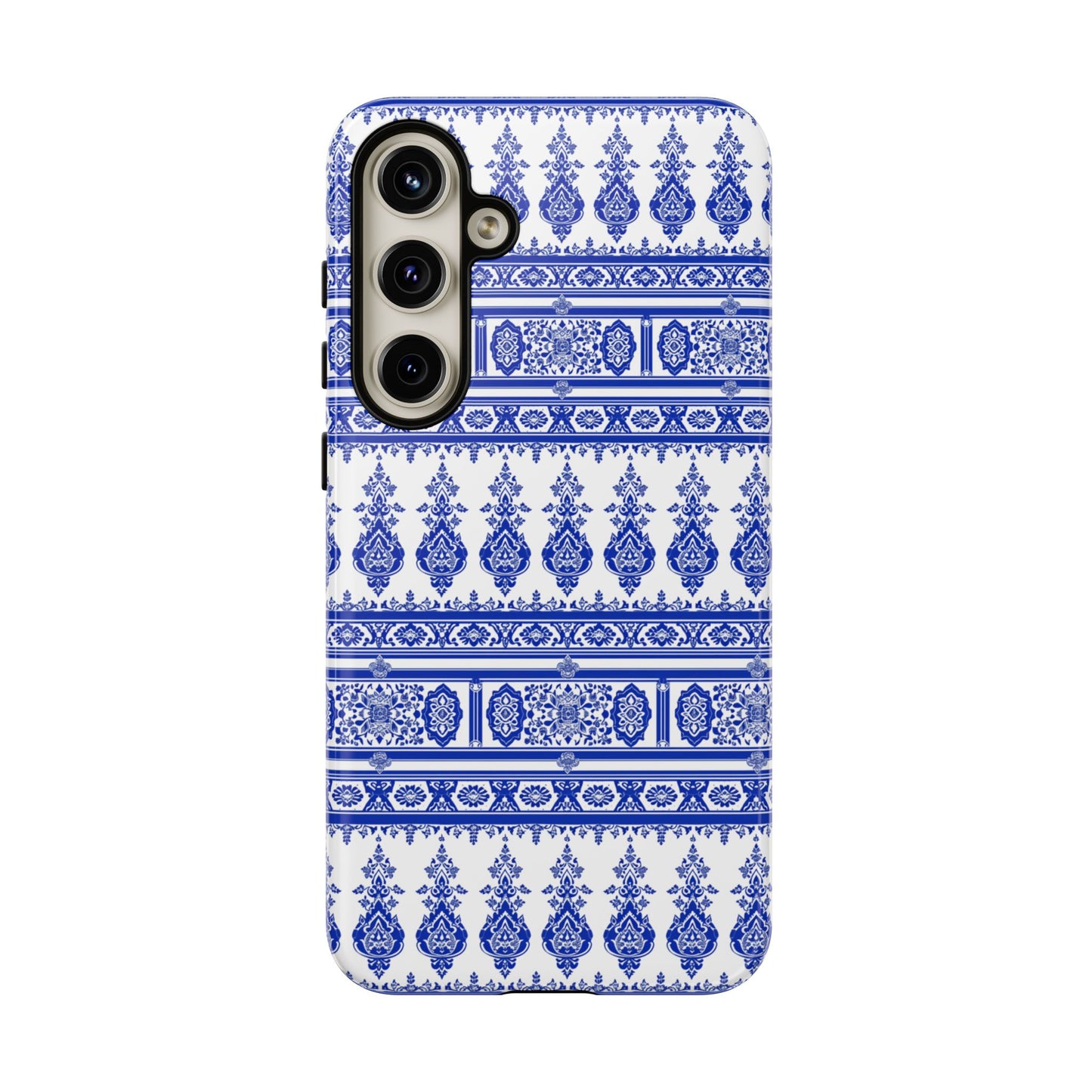 Traditional blue and white old design from Thailande Galaxy