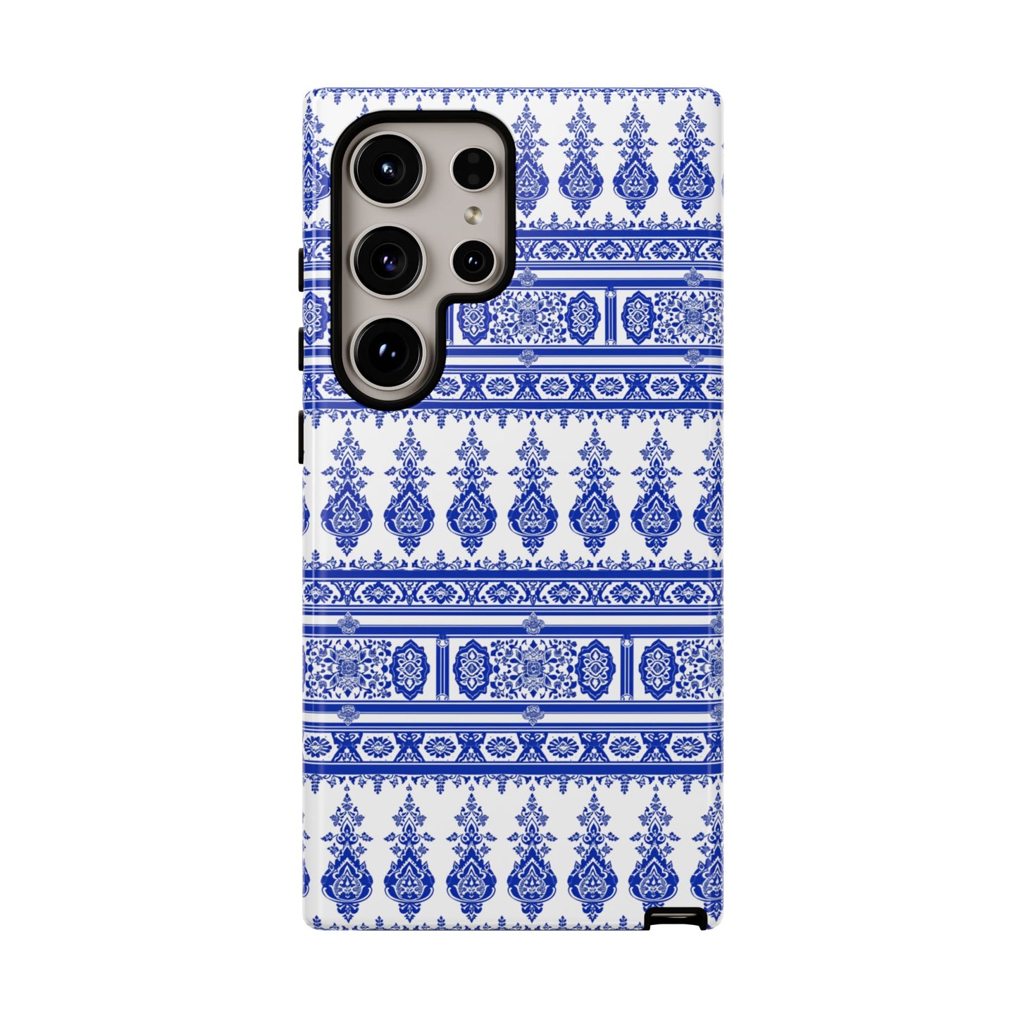 Traditional blue and white old design from Thailande Galaxy