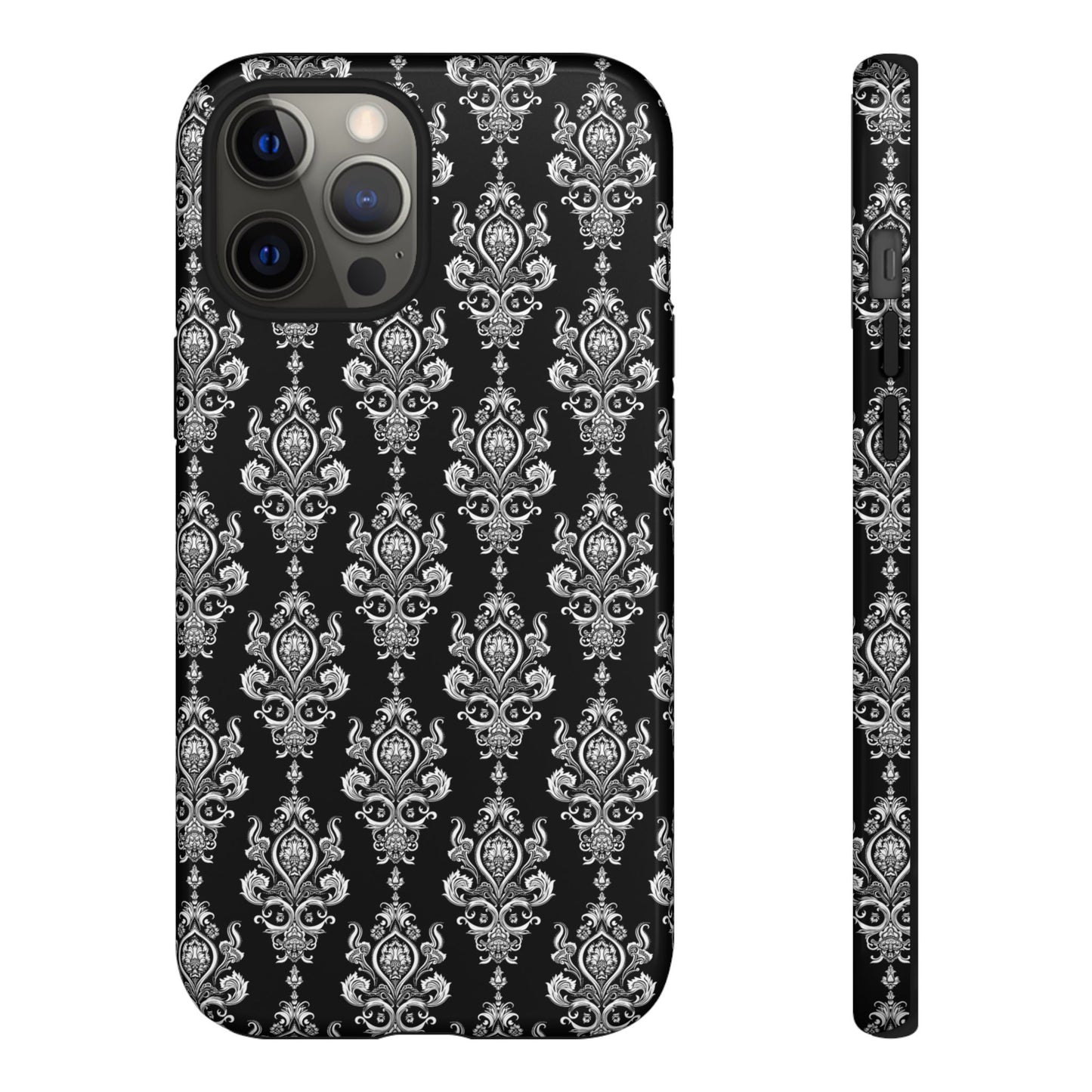 Traditional classy black and white motif from Thailande for Iphone