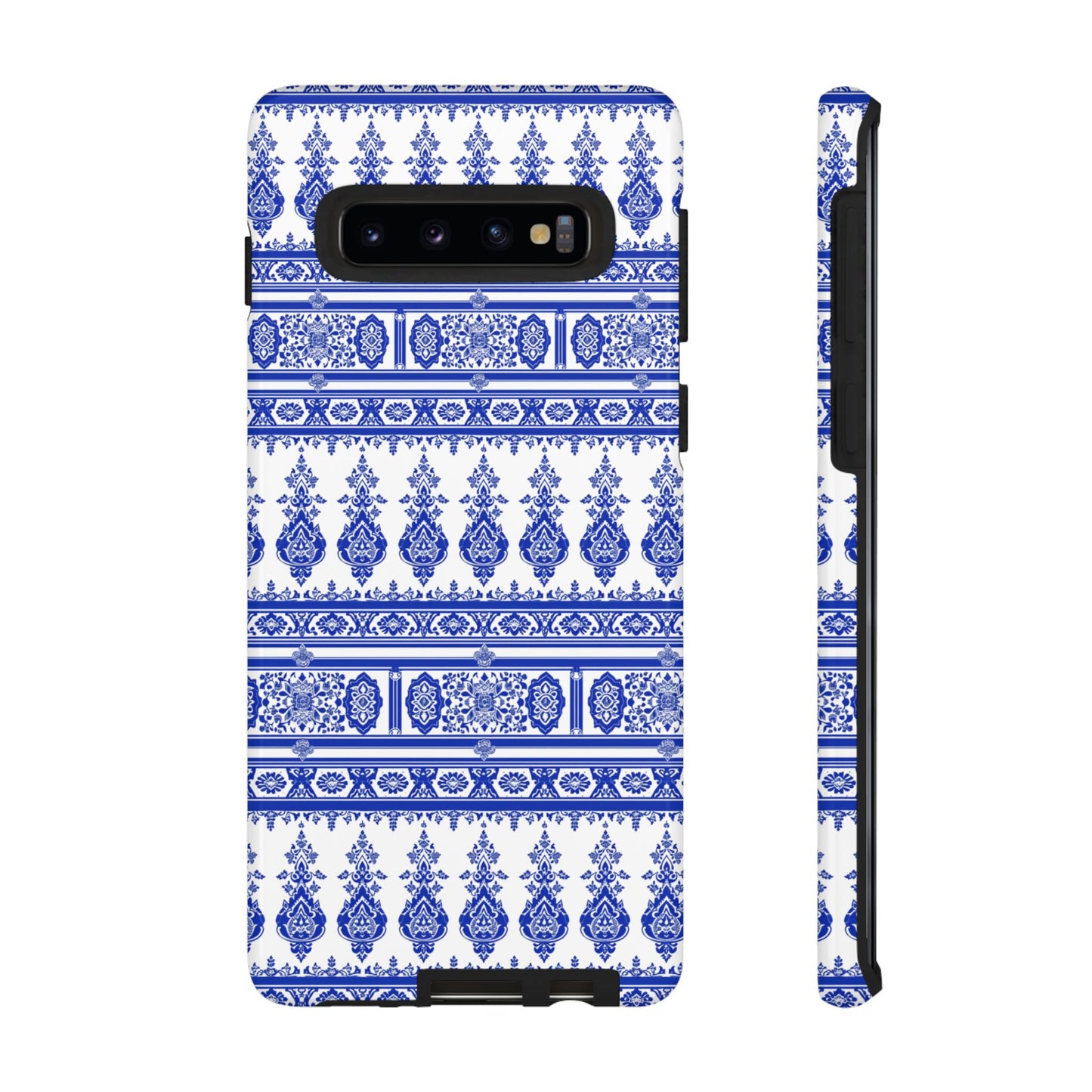 Traditional blue and white old design from Thailande Galaxy