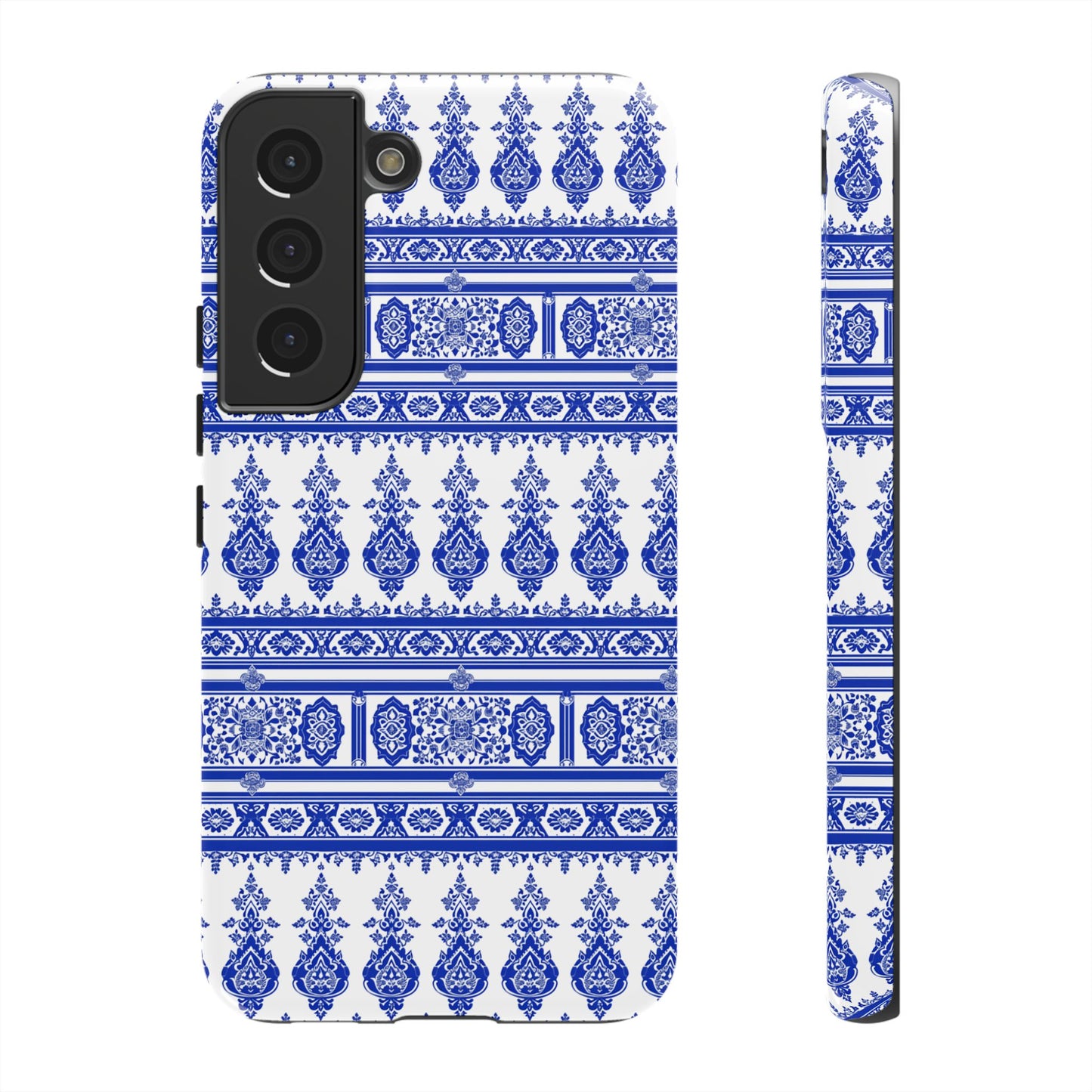 Traditional blue and white old design from Thailande Galaxy