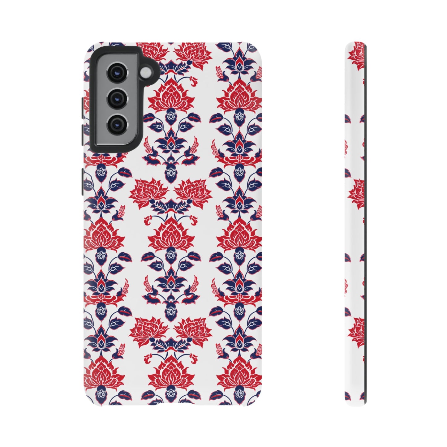 Old traditional Thai design Red on white for Galaxy