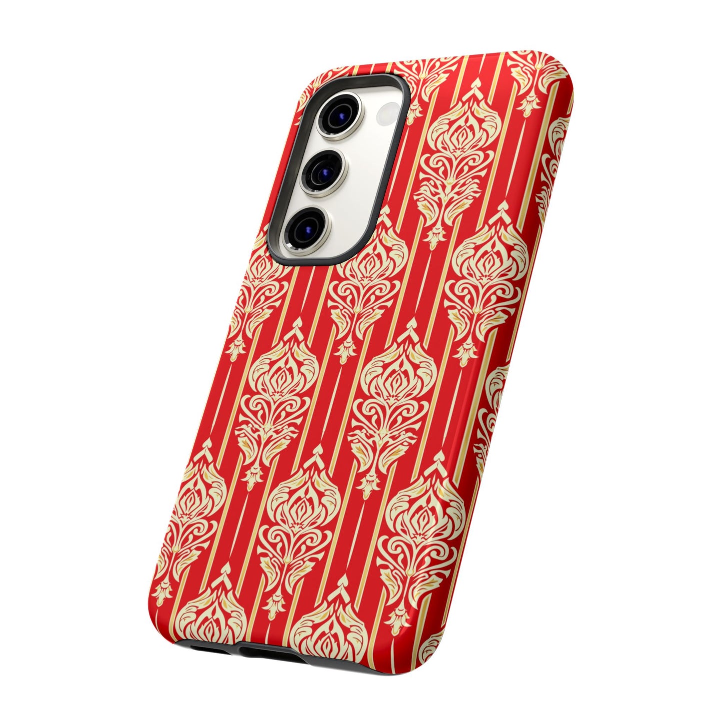 Motif of gold on red Classic Thailand design Galaxy