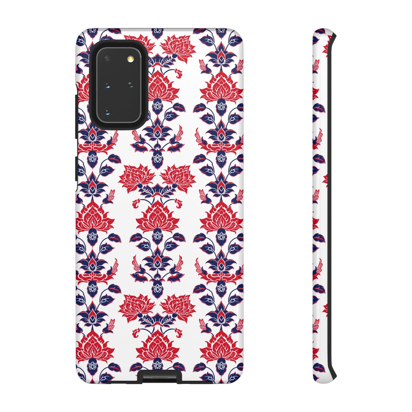 Old traditional Thai design Red on white for Galaxy