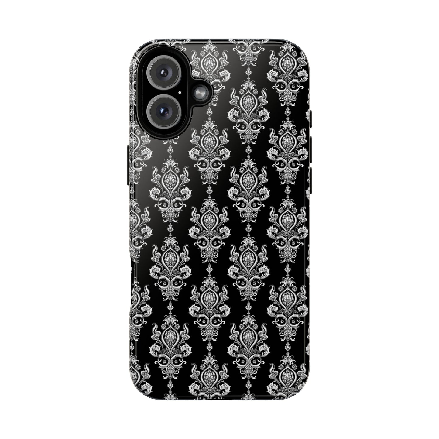 Traditional classy black and white motif from Thailande for Iphone