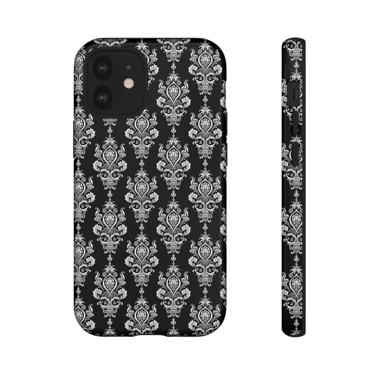 Traditional classy black and white motif from Thailande for Iphone