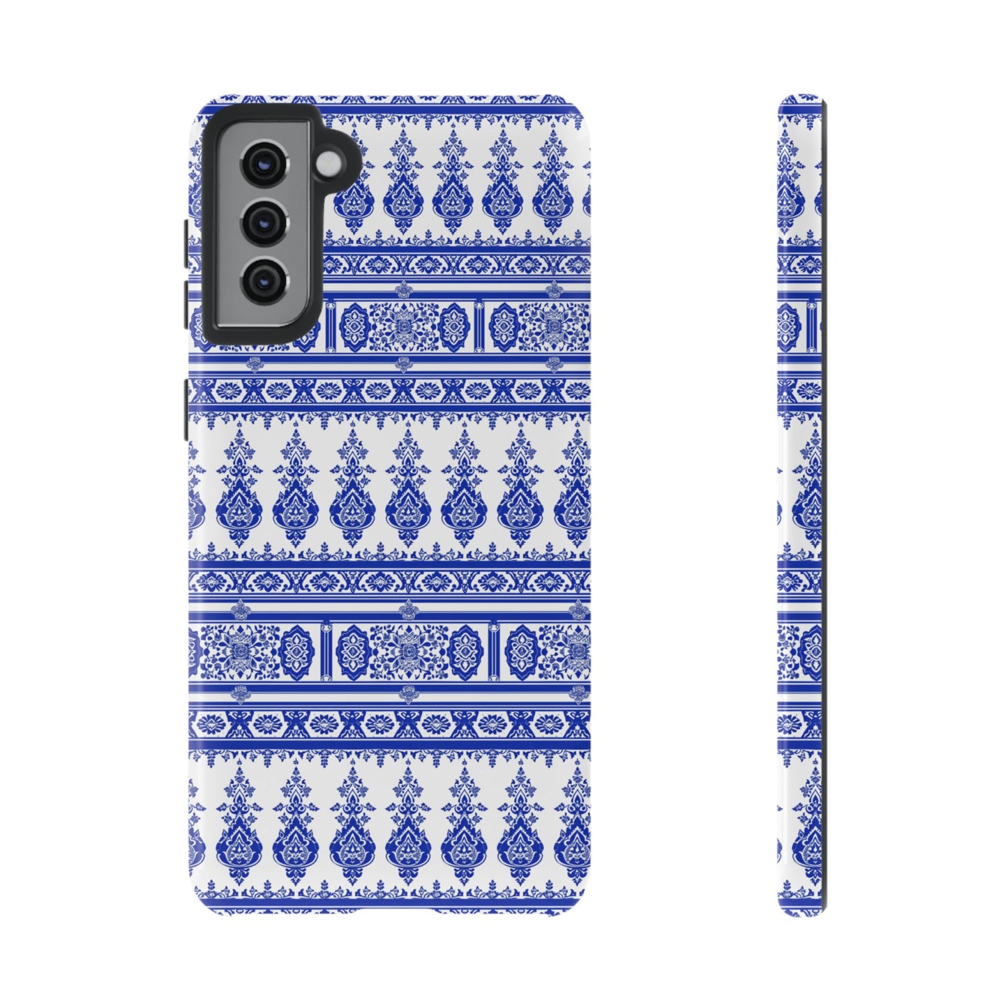 Traditional blue and white old design from Thailande Galaxy