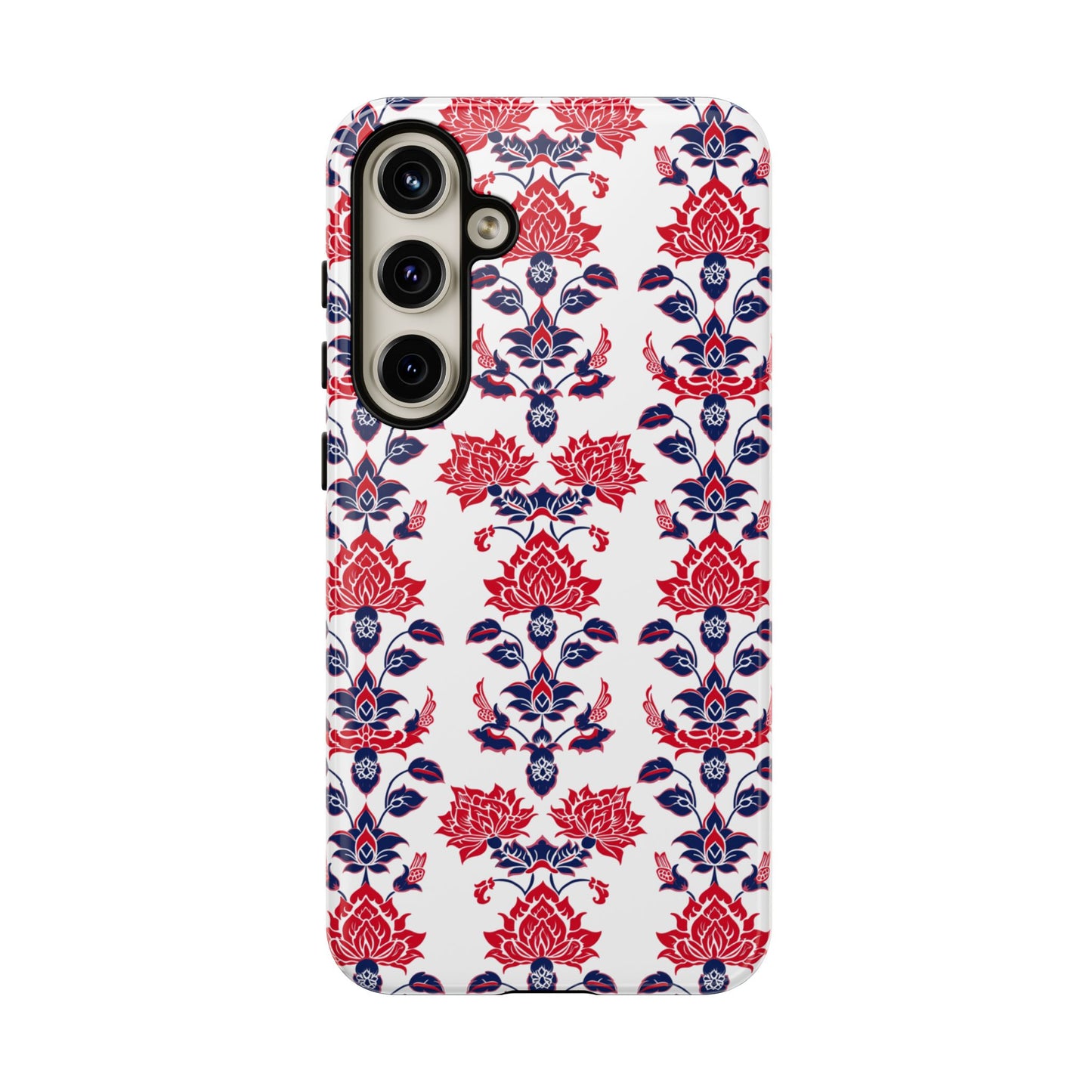 Old traditional Thai design Red on white for Galaxy