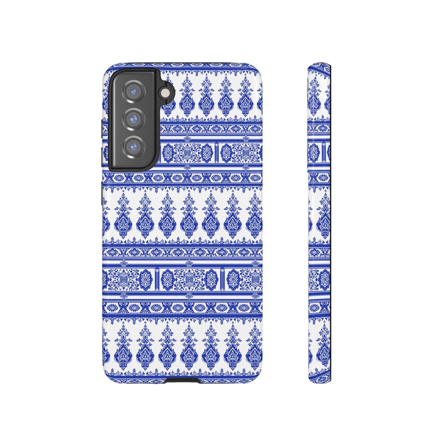 Traditional blue and white old design from Thailande Galaxy