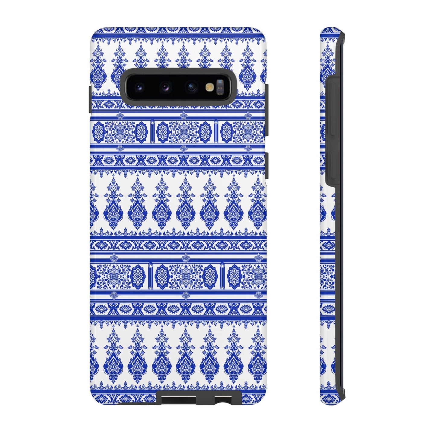 Traditional blue and white old design from Thailande Galaxy