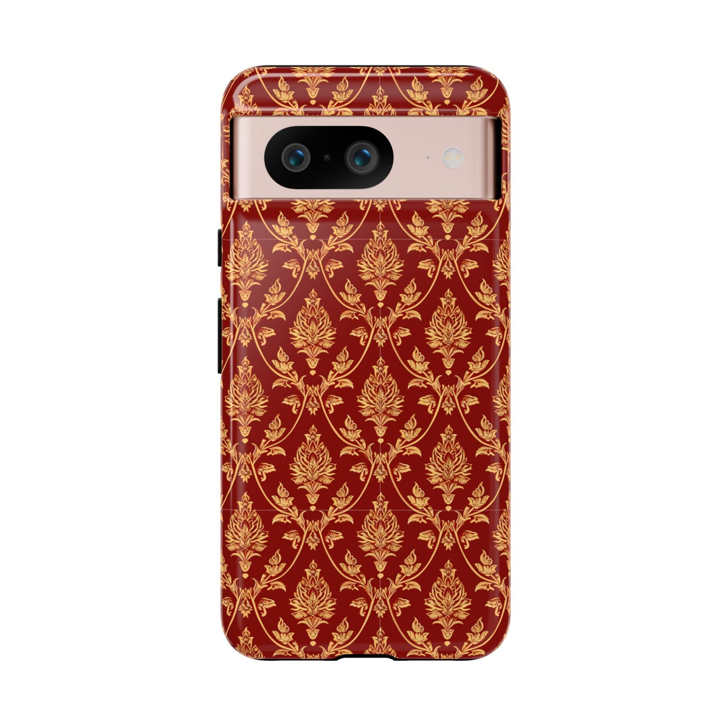Thai traditional yellow on red patterns for Pixel