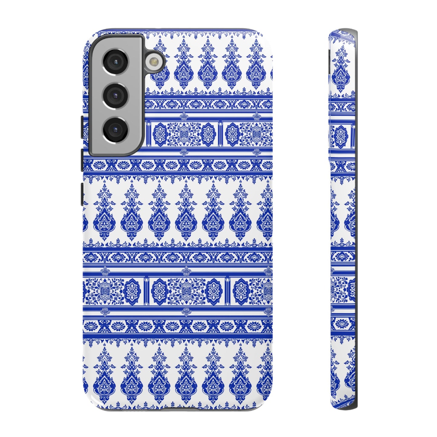 Traditional blue and white old design from Thailande Galaxy