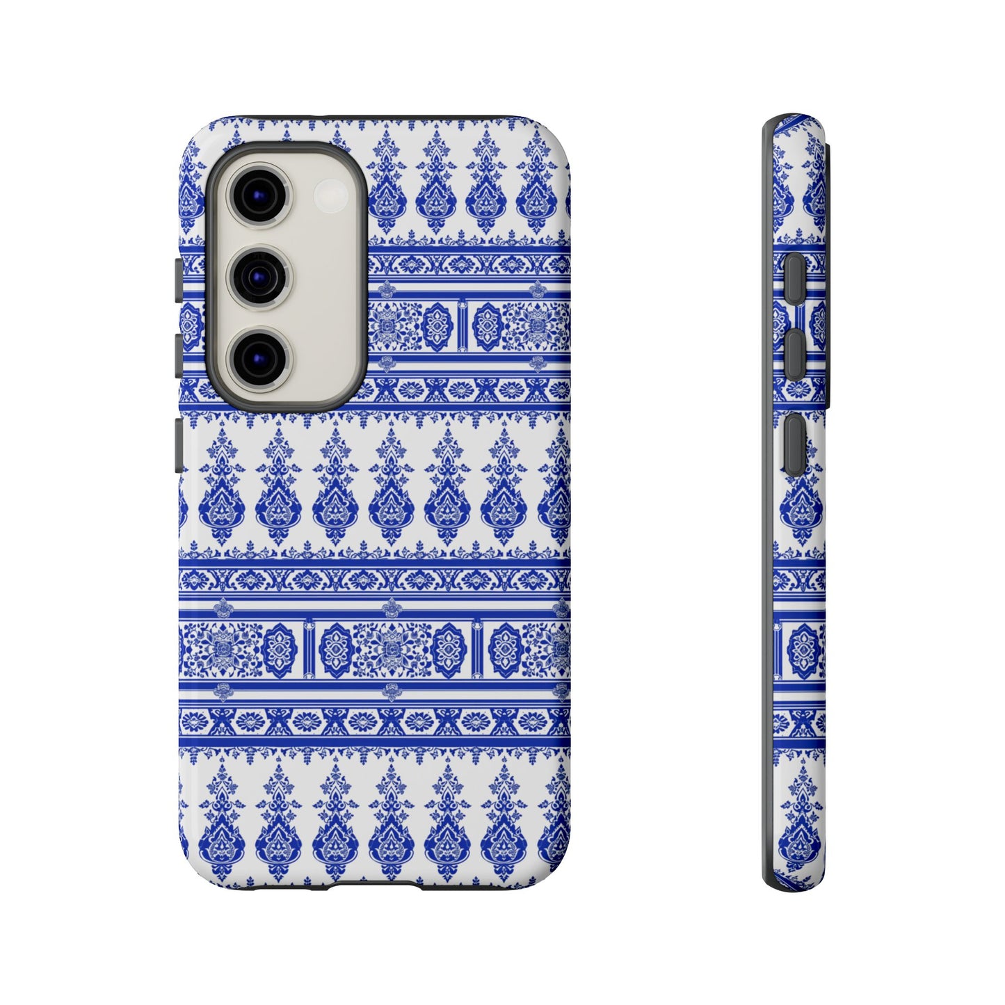 Traditional blue and white old design from Thailande Galaxy