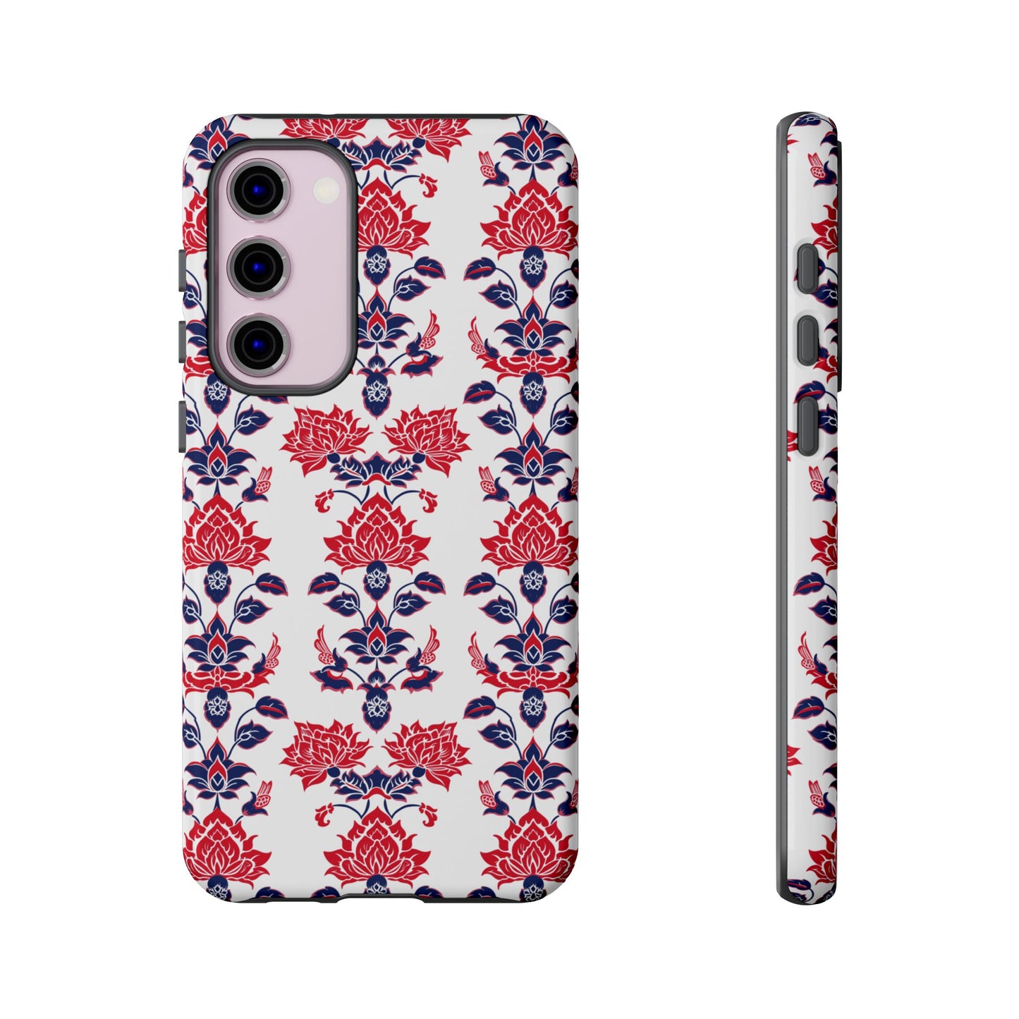 Old traditional Thai design Red on white for Galaxy