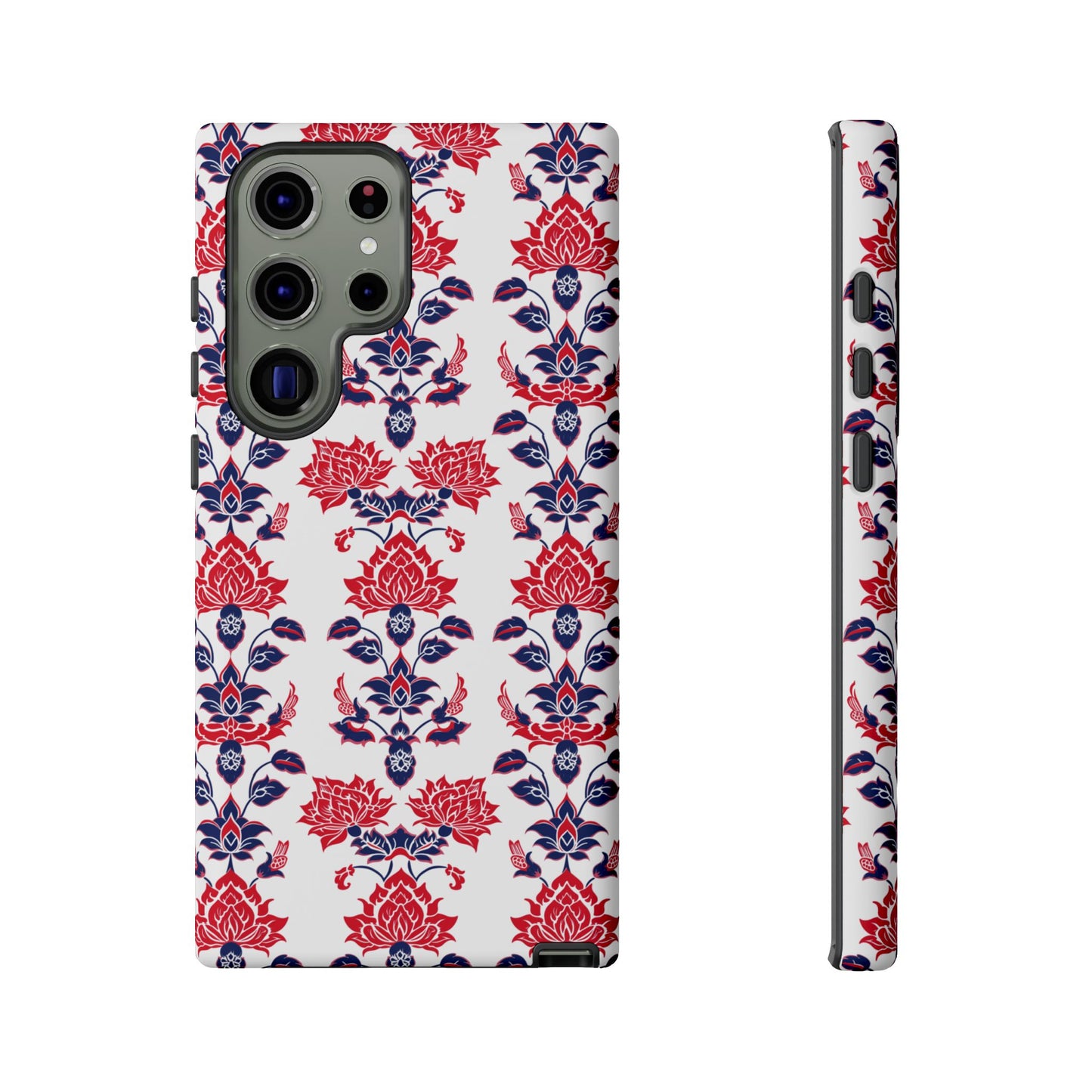 Old traditional Thai design Red on white for Galaxy