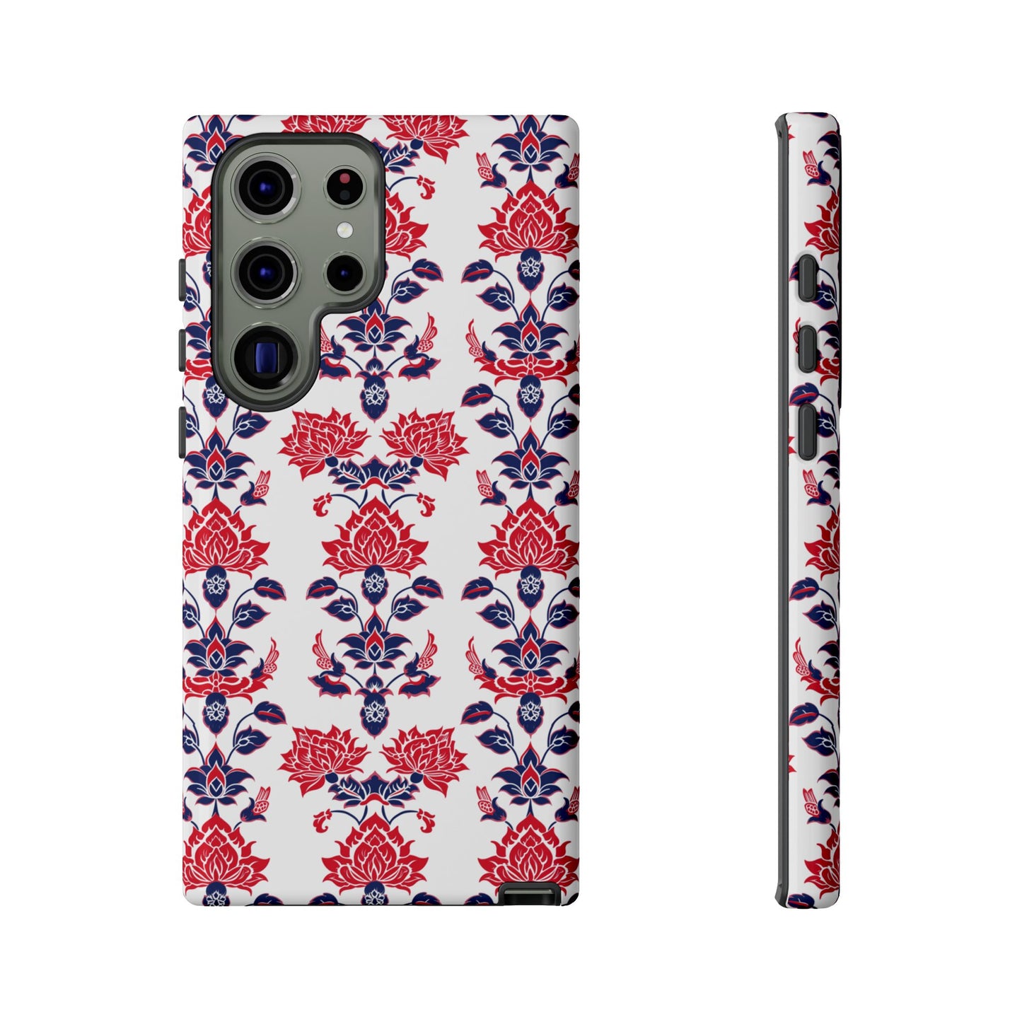 Old traditional Thai design Red on white for Galaxy