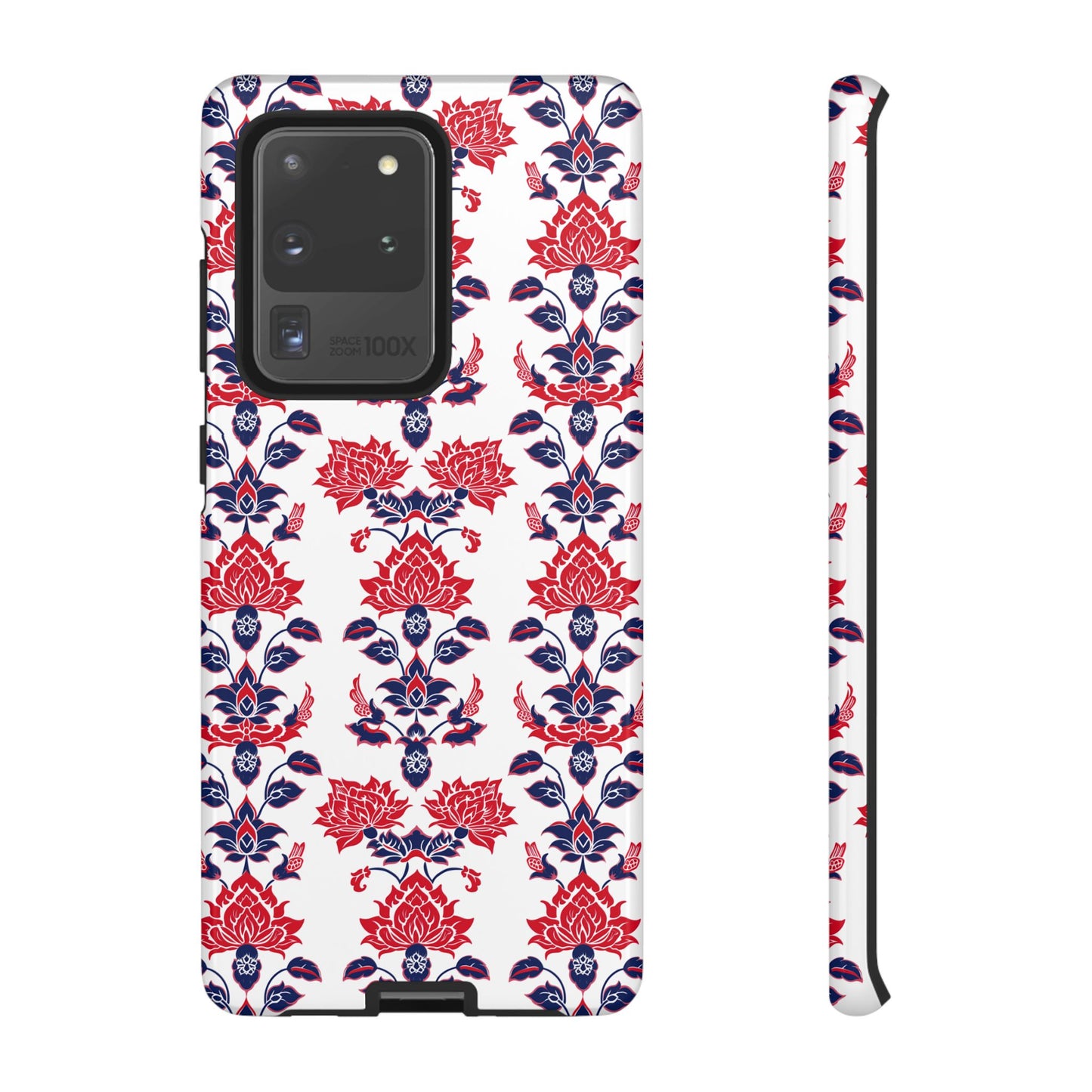 Old traditional Thai design Red on white for Galaxy