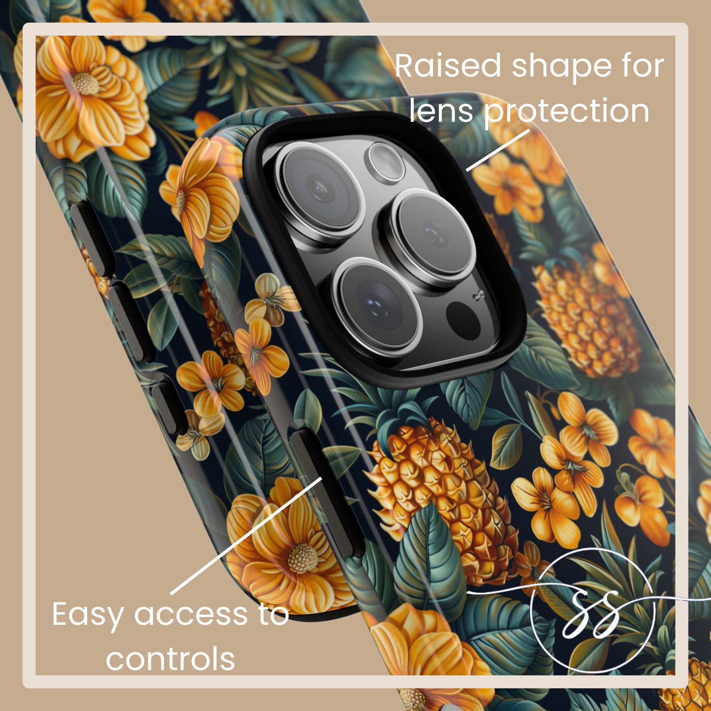 Ananas colorful design Iphone