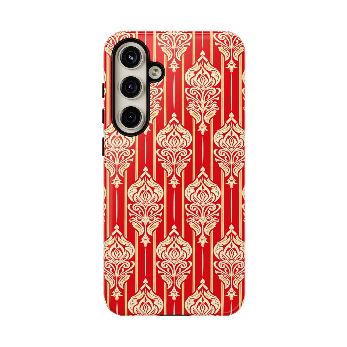 Motif of gold on red Classic Thailand design Galaxy