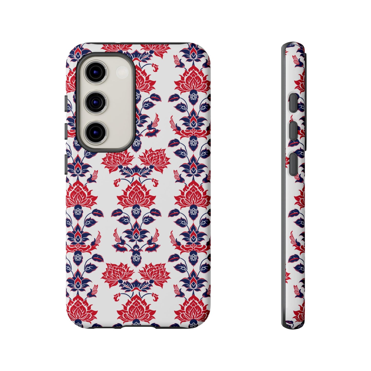 Old traditional Thai design Red on white for Galaxy