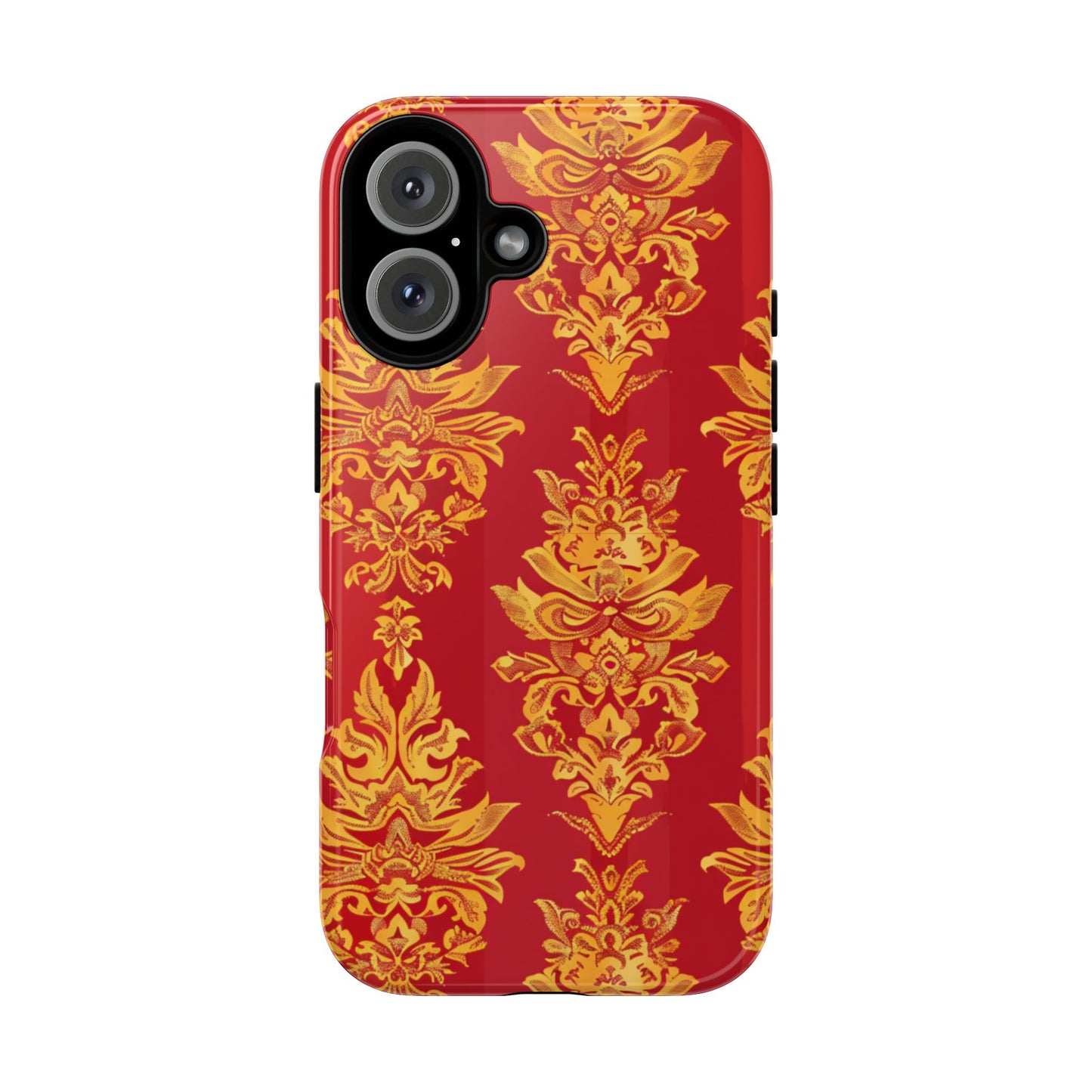 Gold on red Thailand traditional motif for Iphone