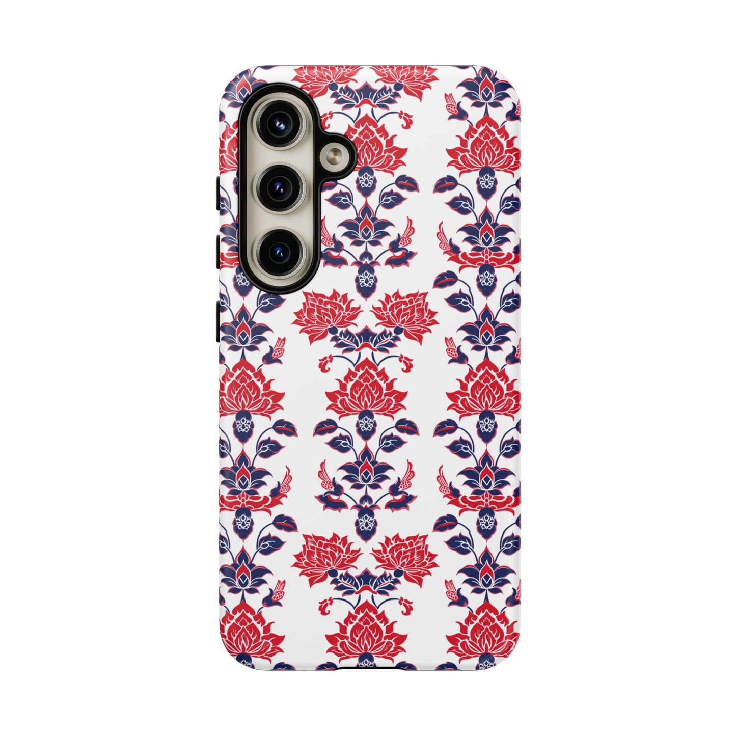 Old traditional Thai design Red on white for Galaxy