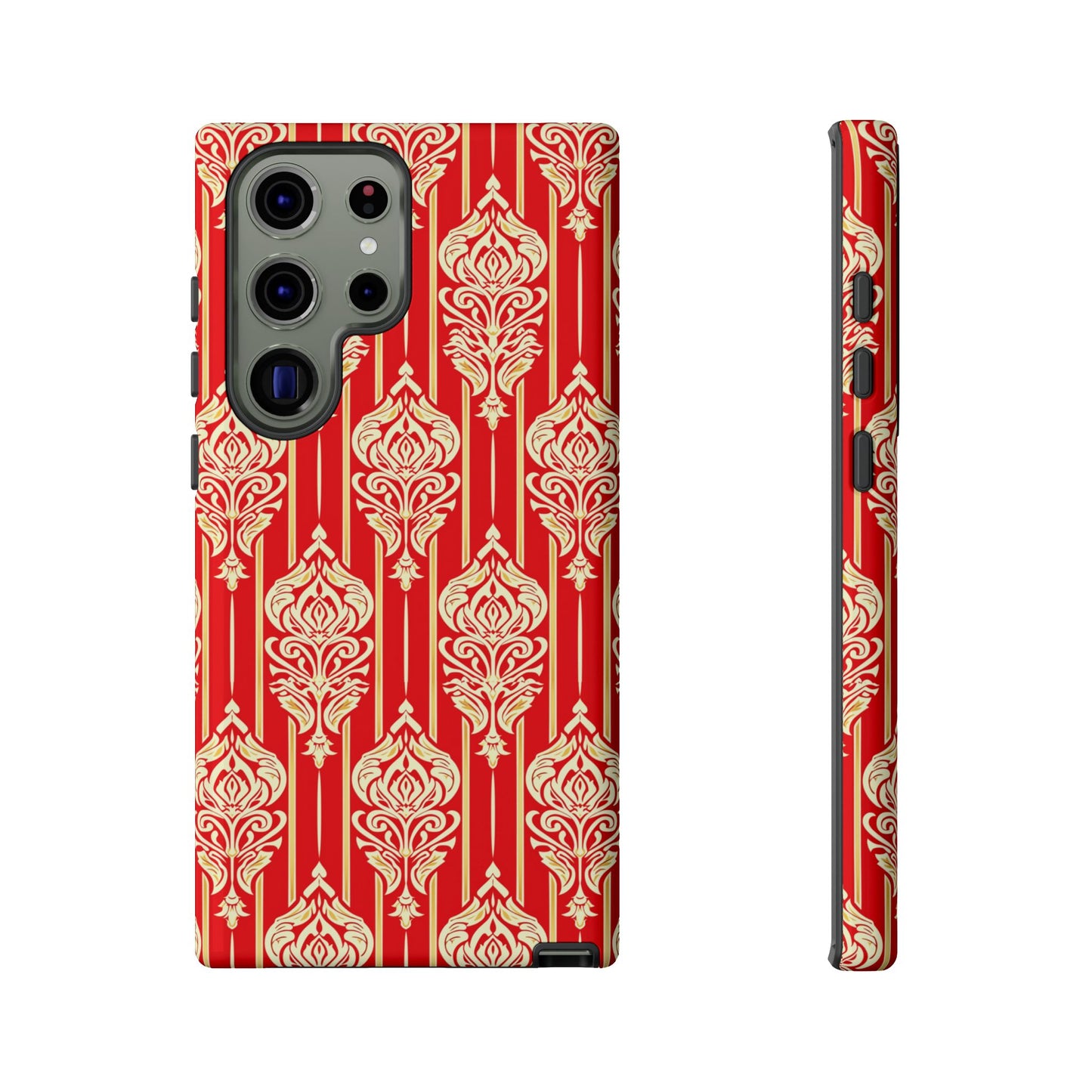 Motif of gold on red Classic Thailand design Galaxy