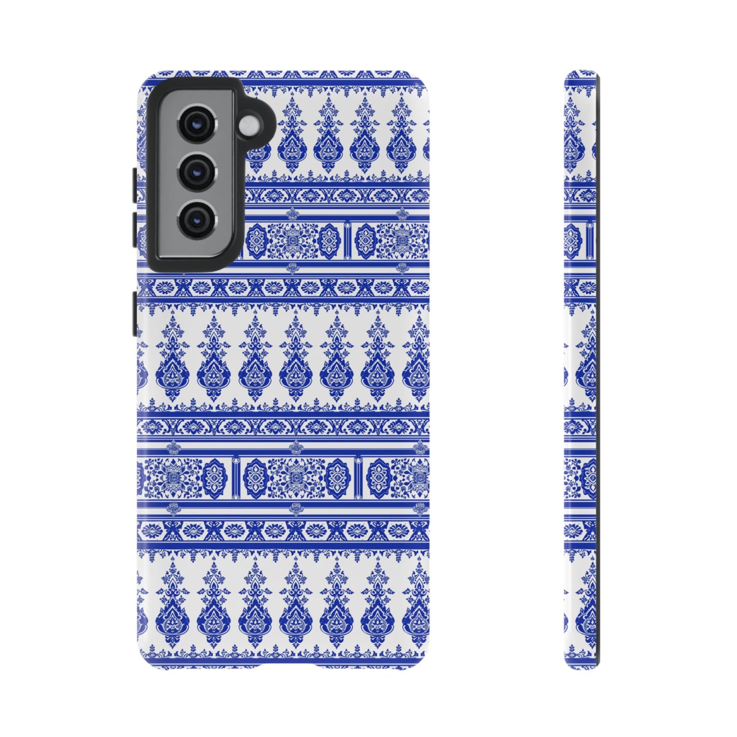Traditional blue and white  old design from Thailande Galaxy
