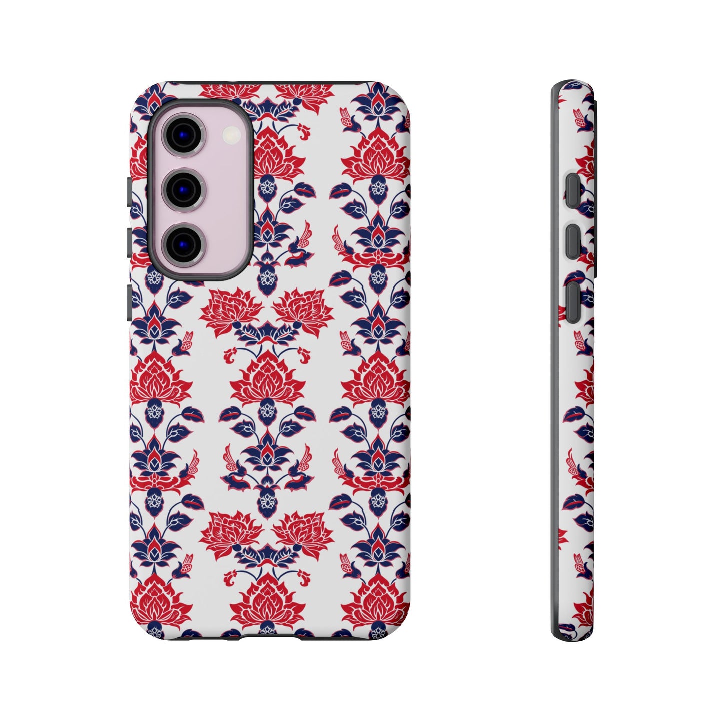 Old traditional Thai design Red on white for Galaxy