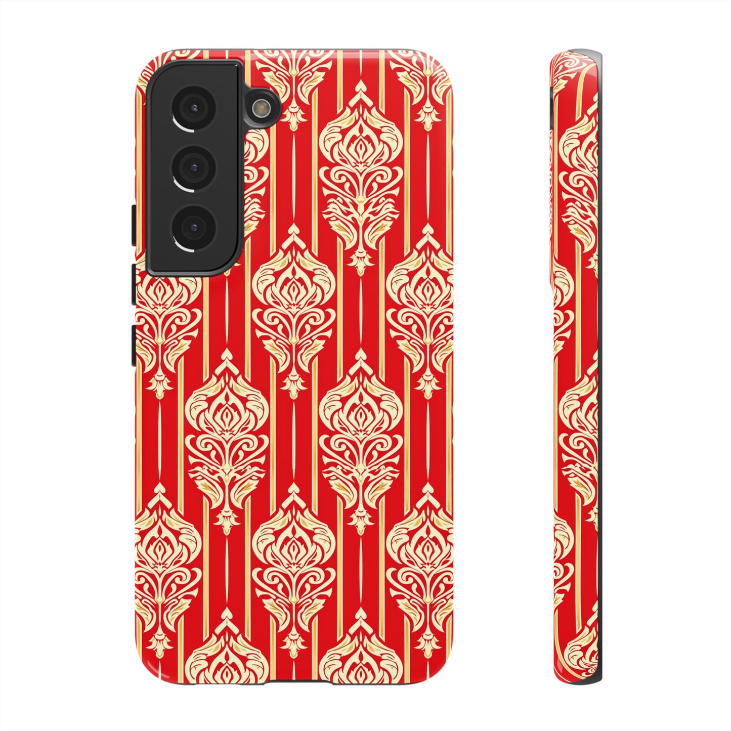 Motif of gold on red Classic Thailand design Galaxy