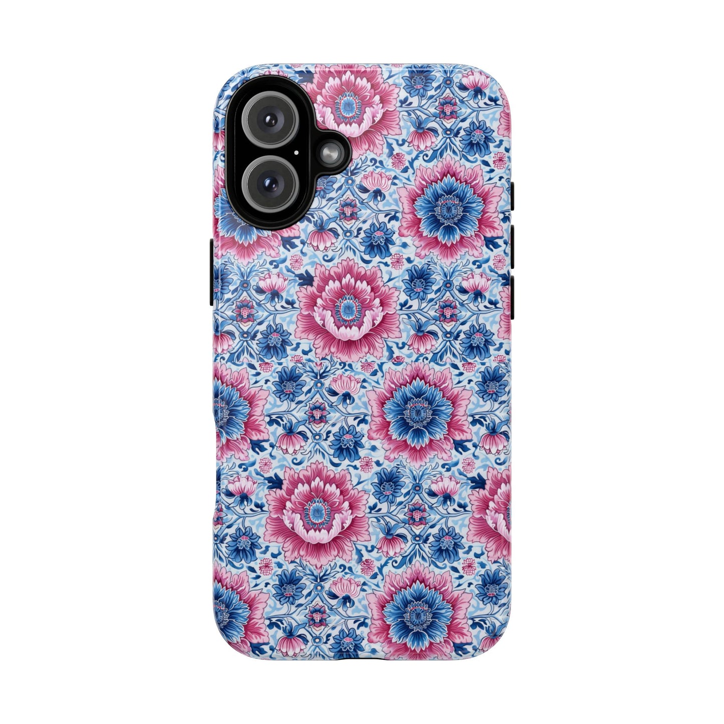 Bleu and Pink LOTUS Thai motif for Iphone