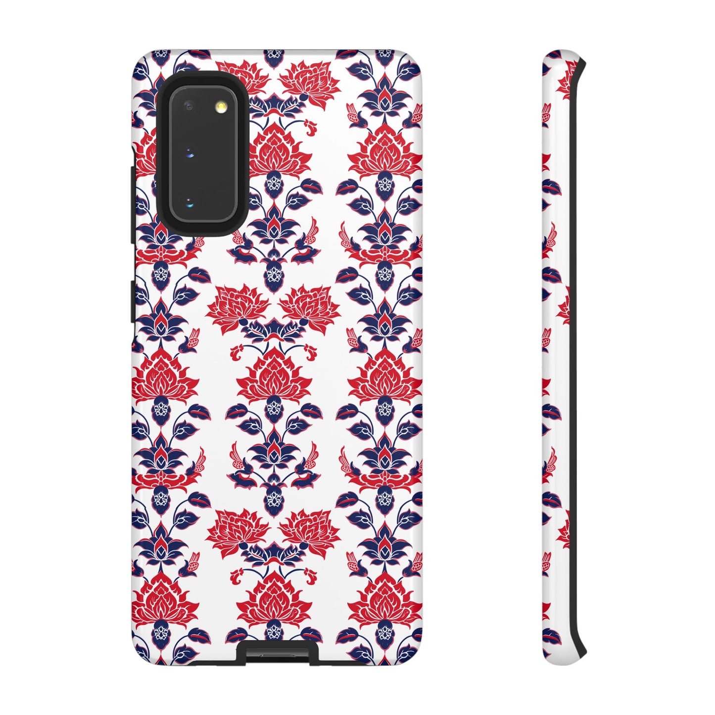 Old traditional Thai design Red on white for Galaxy