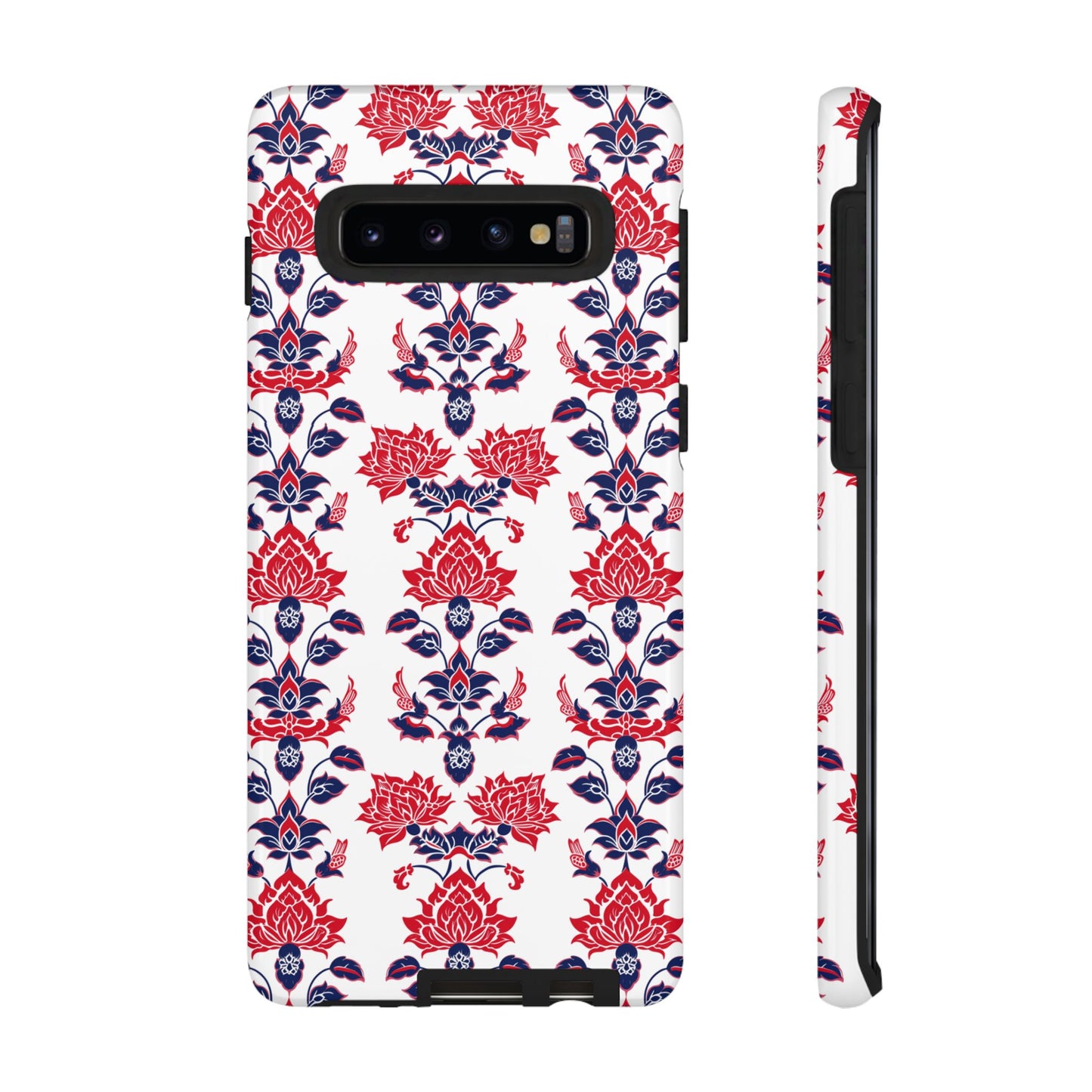 Old traditional Thai design Red on white for Galaxy