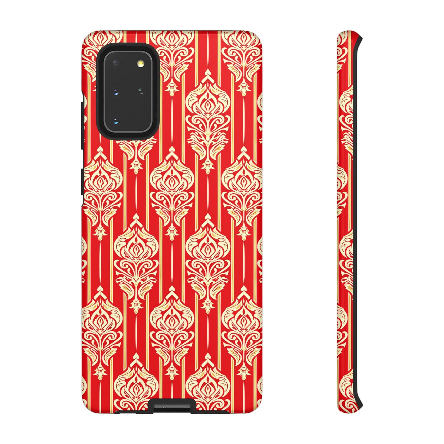 Motif of gold on red Classic Thailand design Galaxy