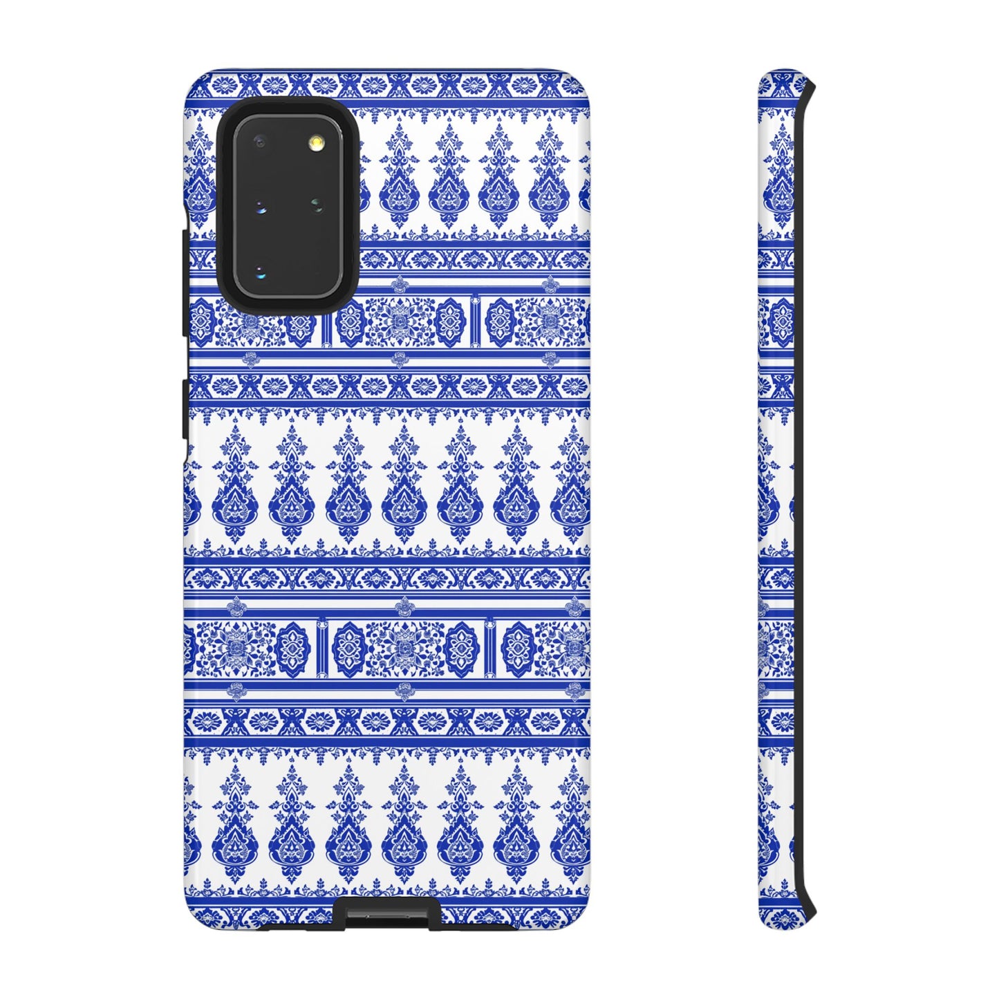 Traditional blue and white  old design from Thailande Galaxy