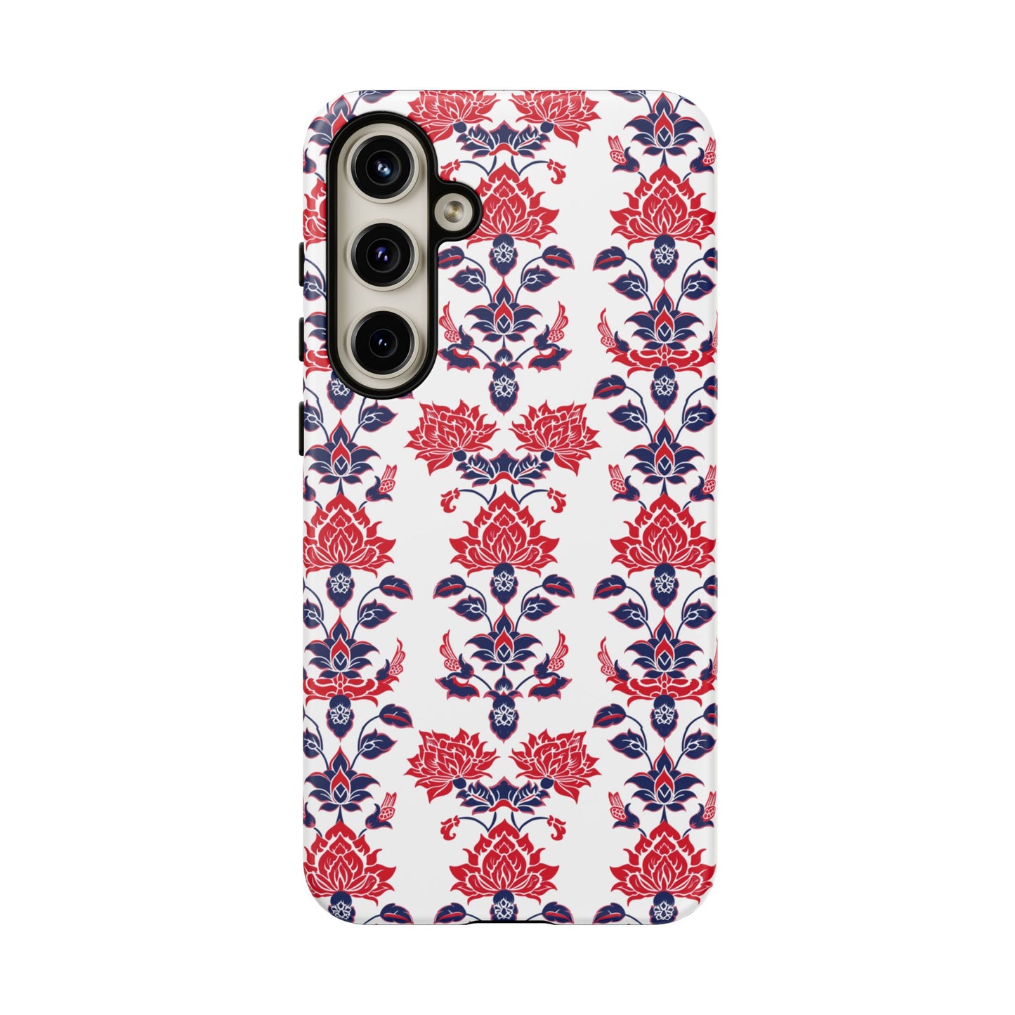 Old traditional Thai design Red on white for Galaxy