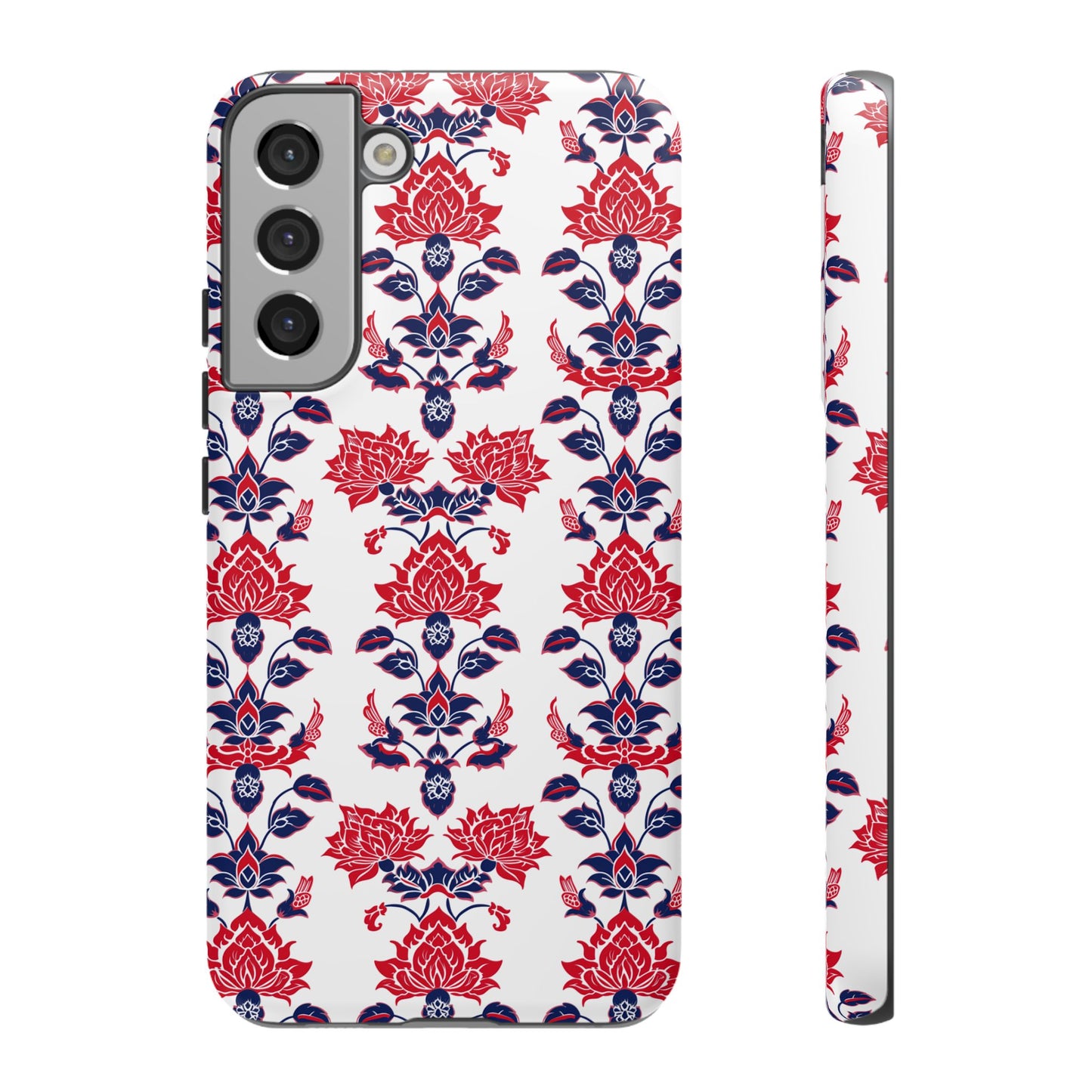 Old traditional Thai design Red on white for Galaxy