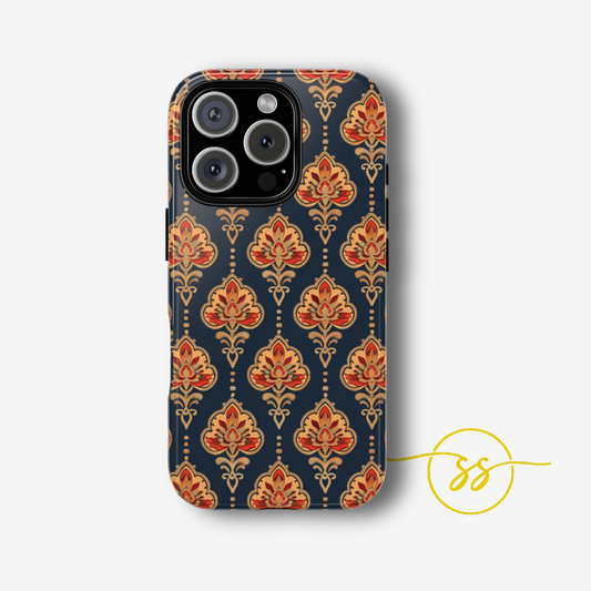 Gold on Green Thailand classic motif Iphone